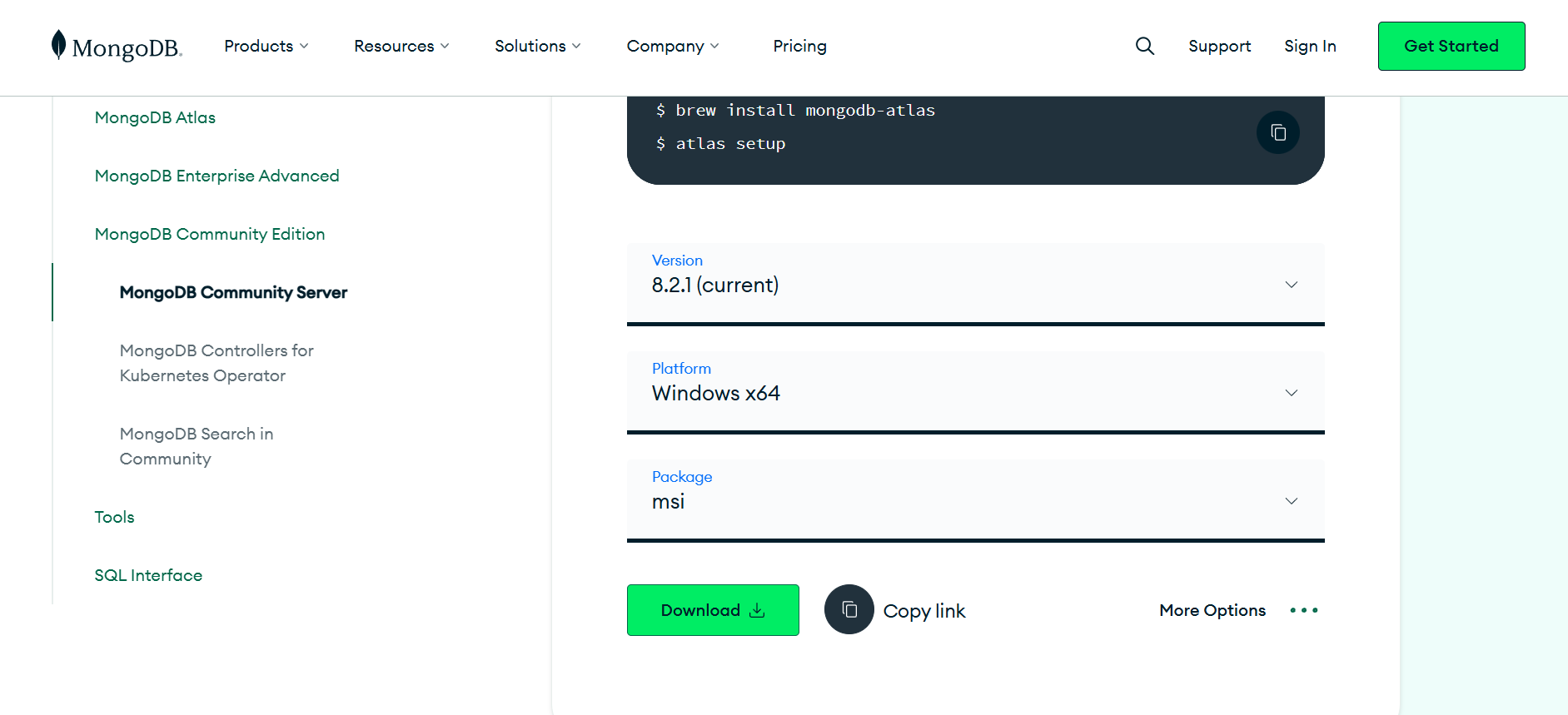 Installation screenshot 2