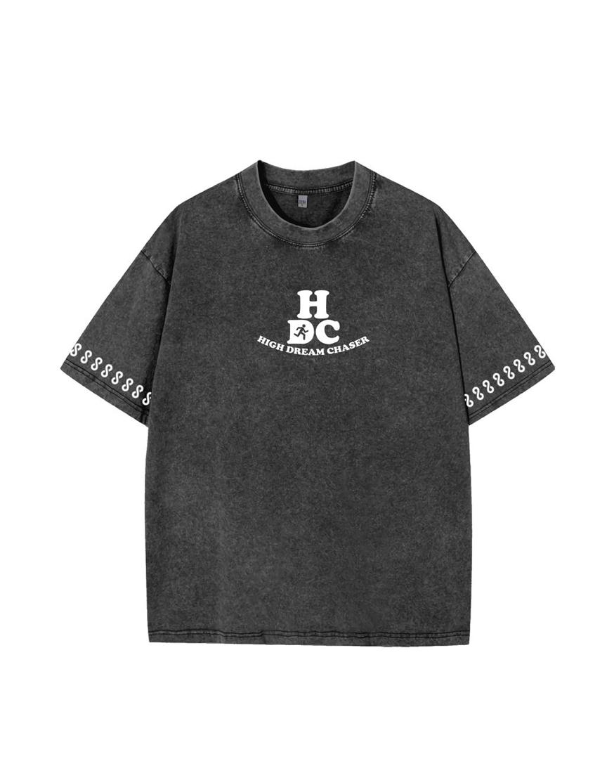 HDC BANDANA TEE — BLACK
