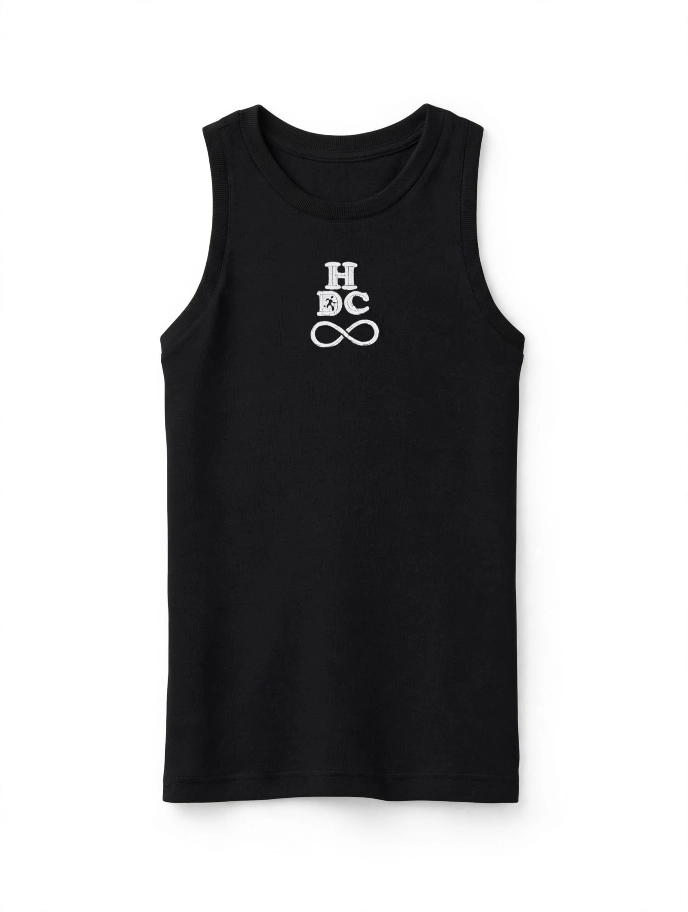 HDC MONOGRAM TANK — BLACK