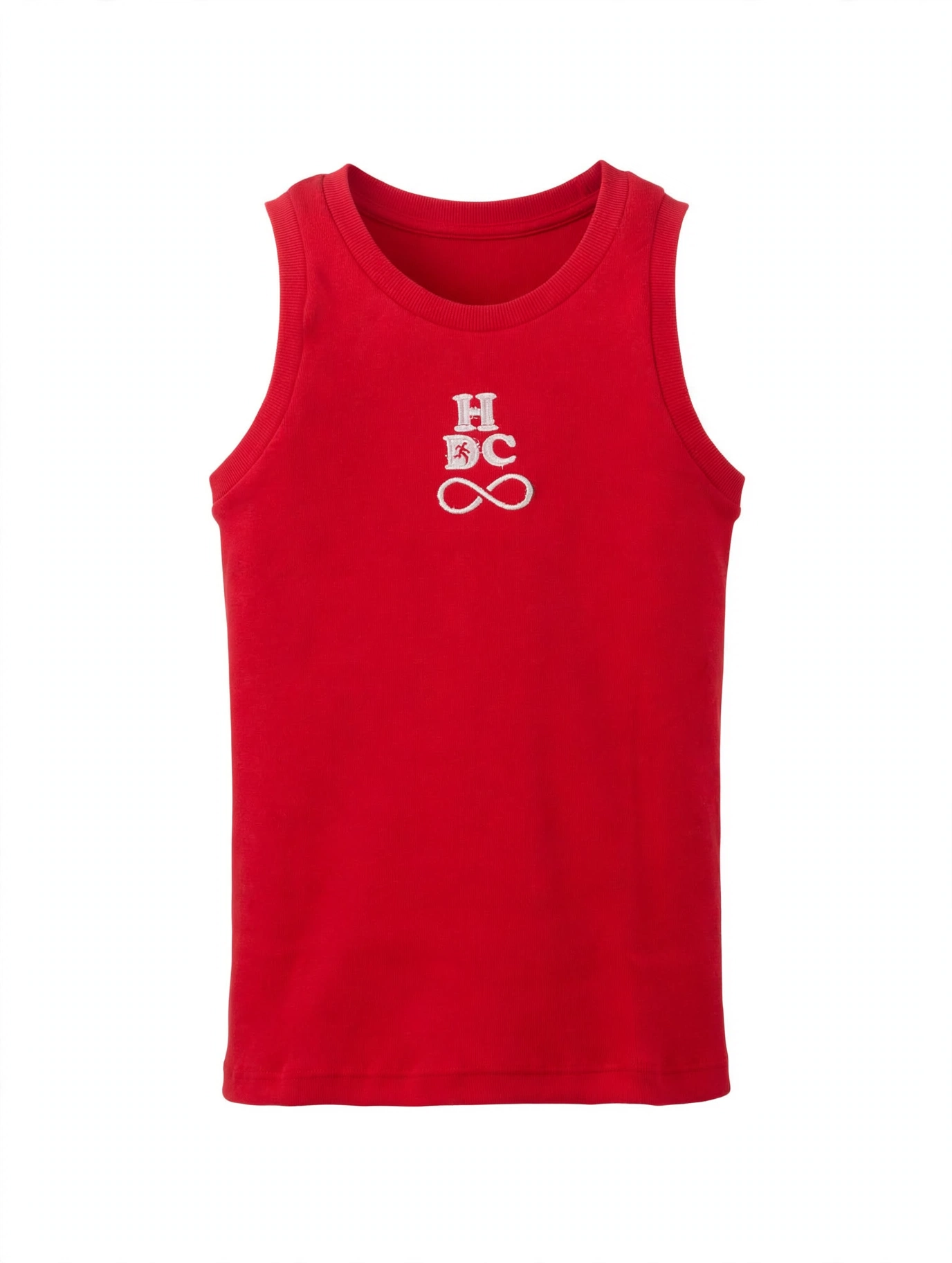 HDC MONOGRAM TANK — CRIMSON