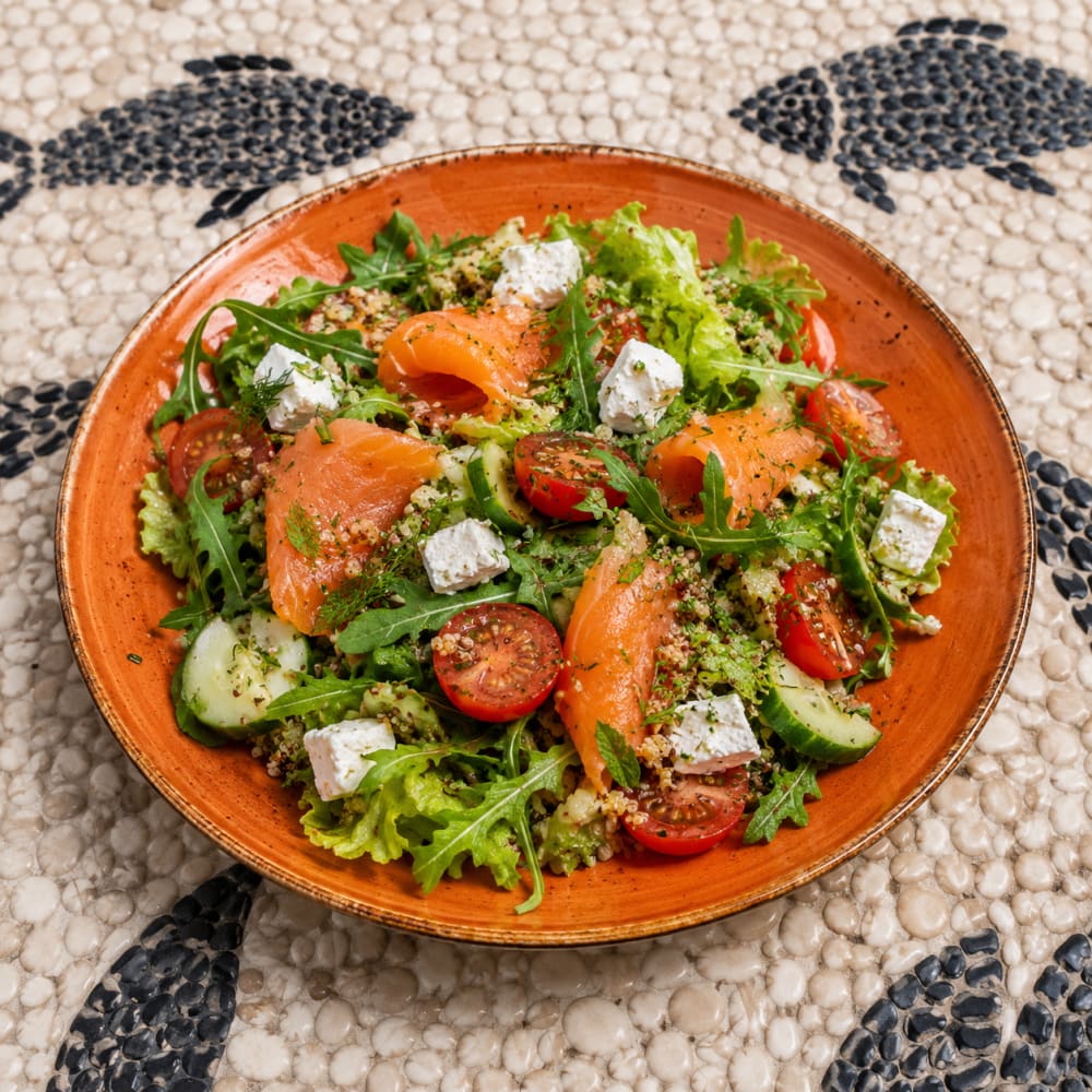Salmon salad