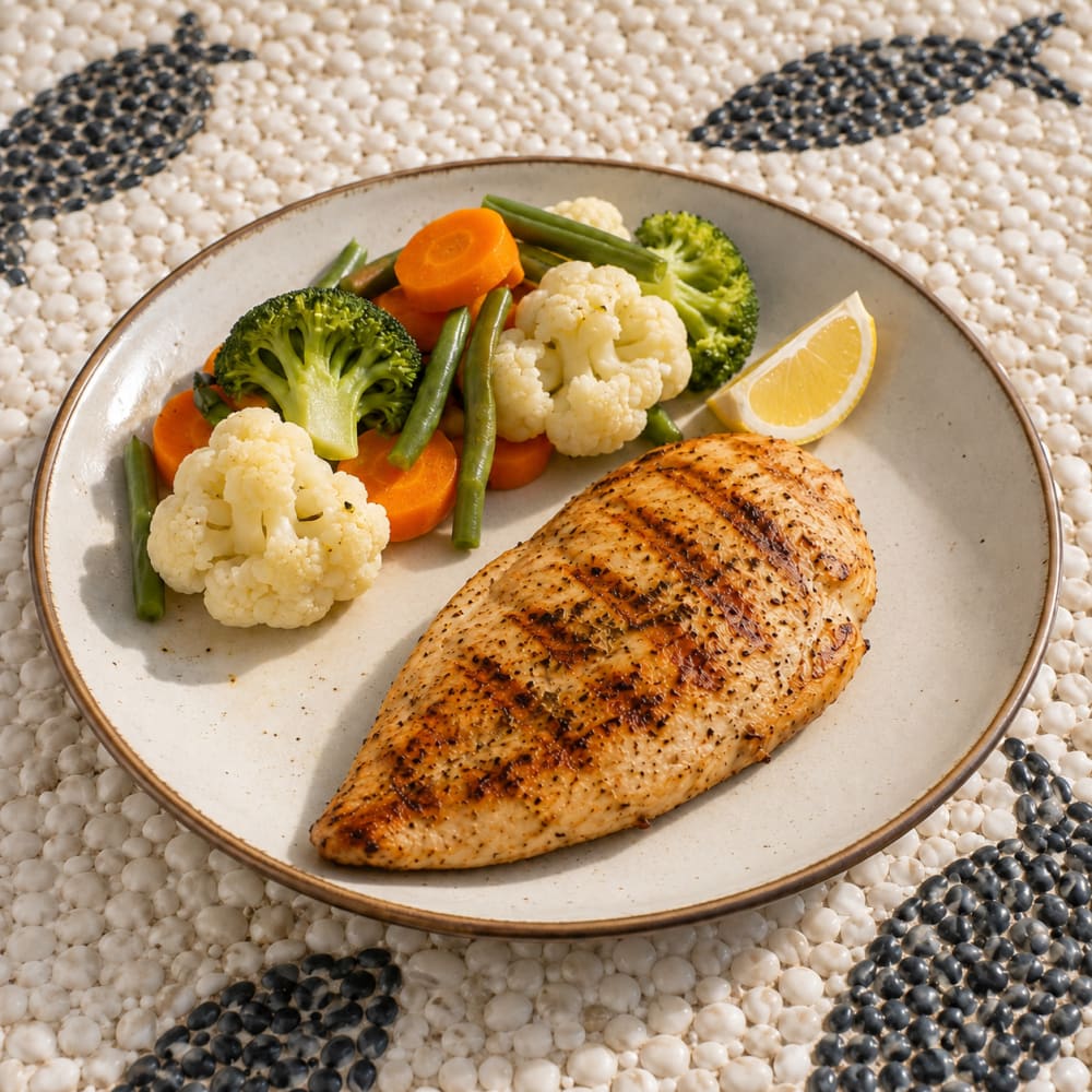 Grilled chicken fillet