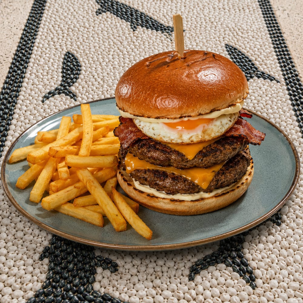 Double burger 350gr