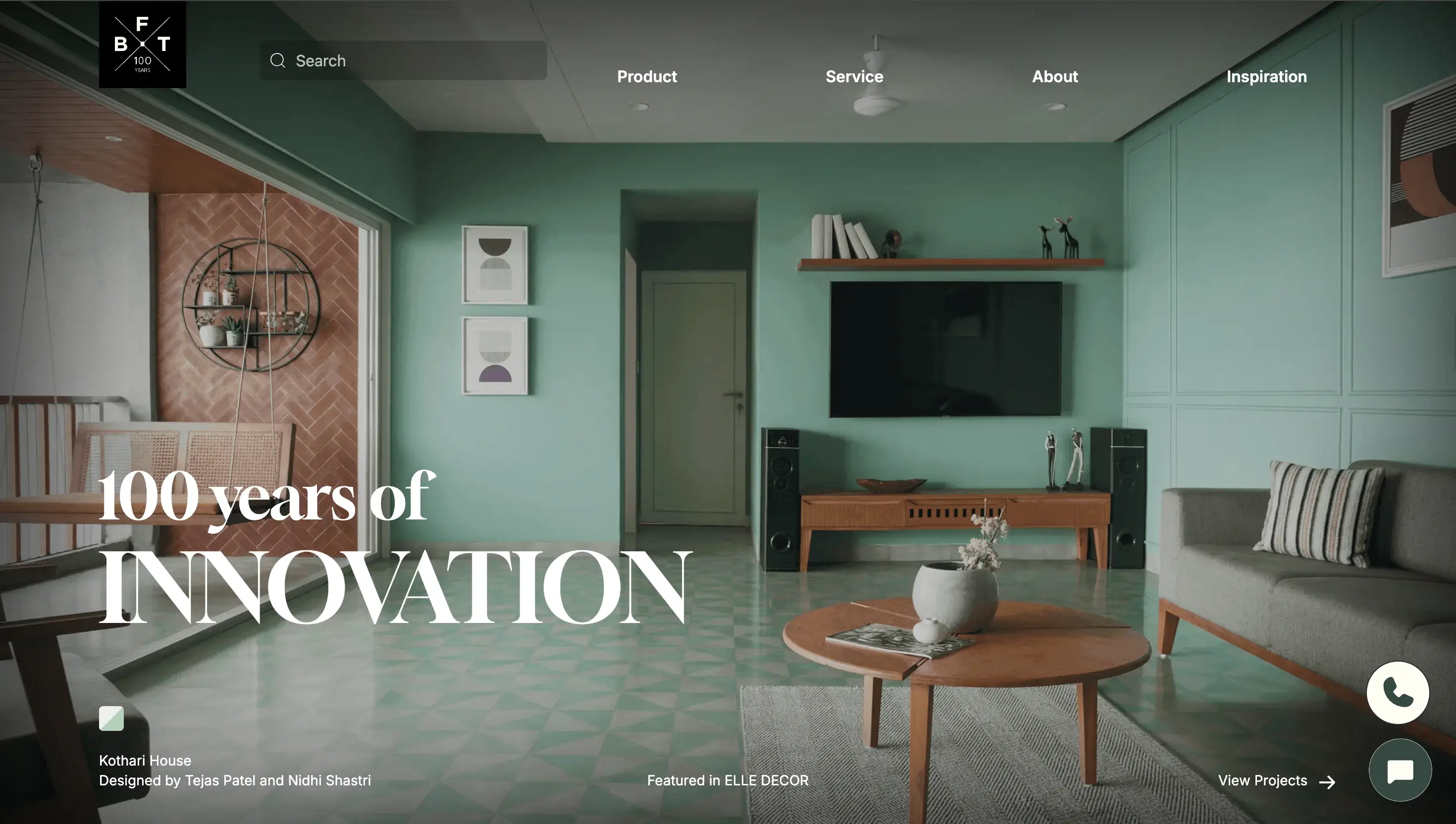 Bharat Floorings and Tiles website preview