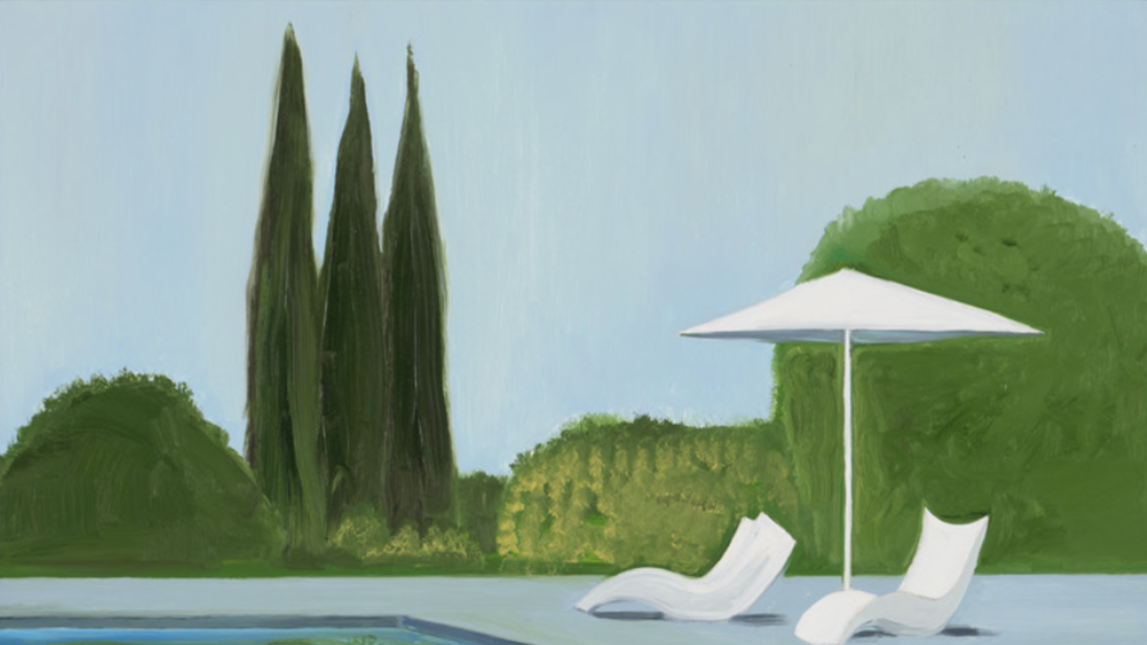 Poolside