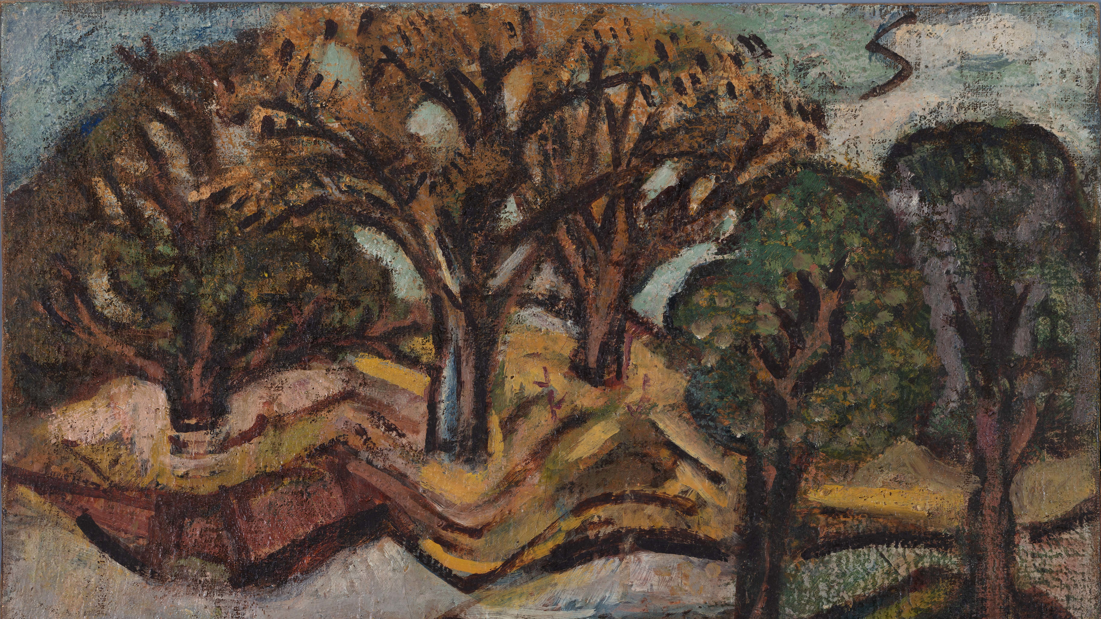 Landscape with Tree