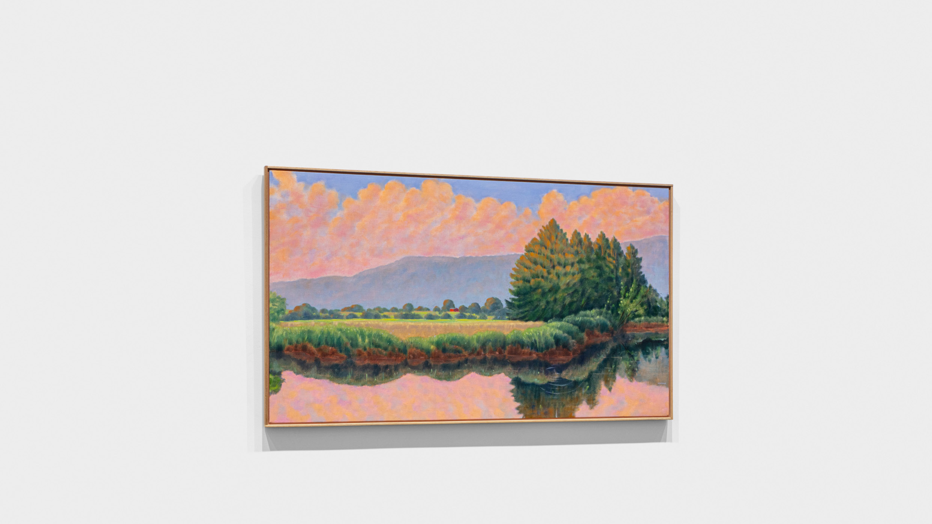 Field by a River