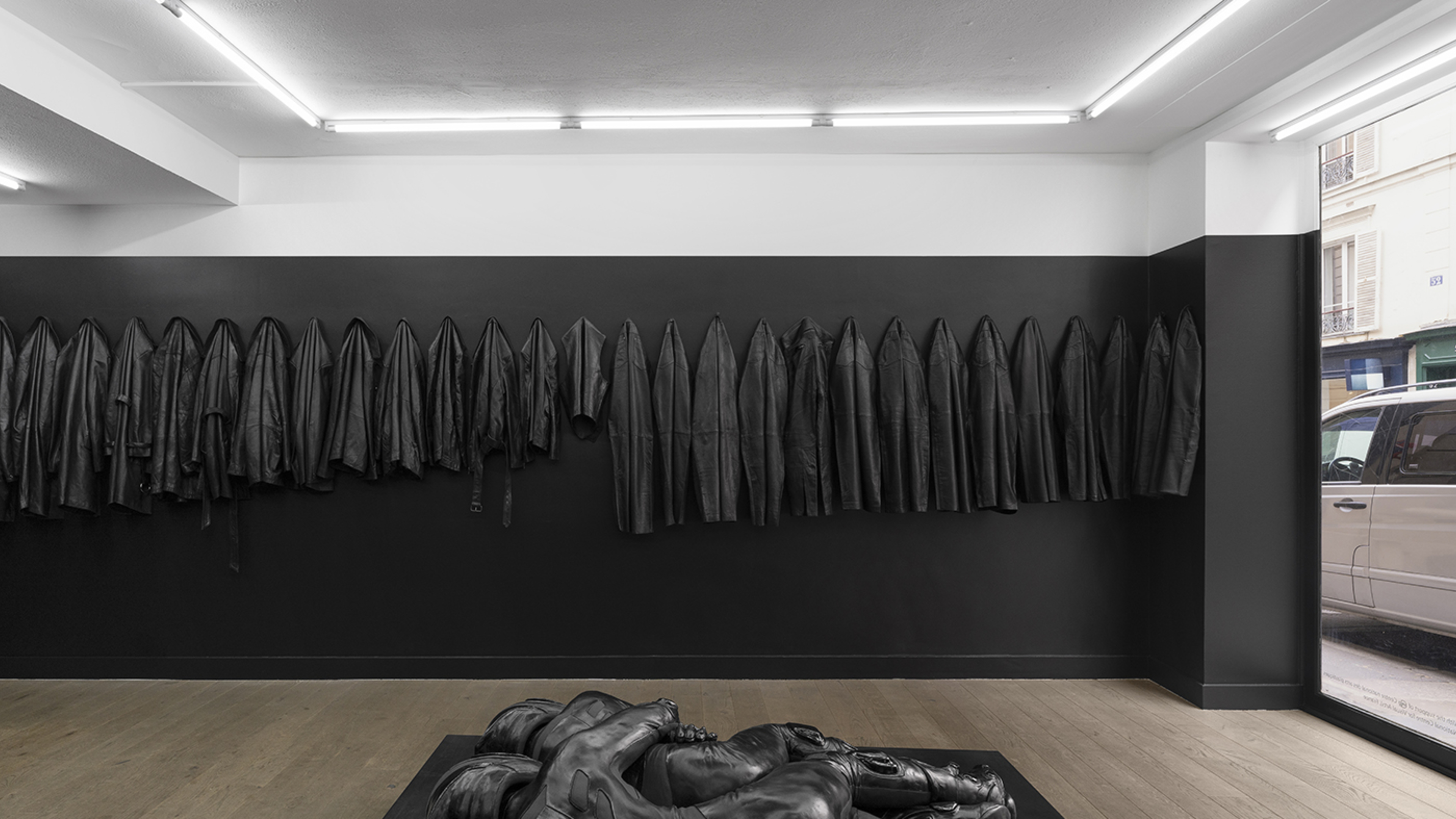 Now there is a master scenario available to everyone. The color is black, the material is leather, t...