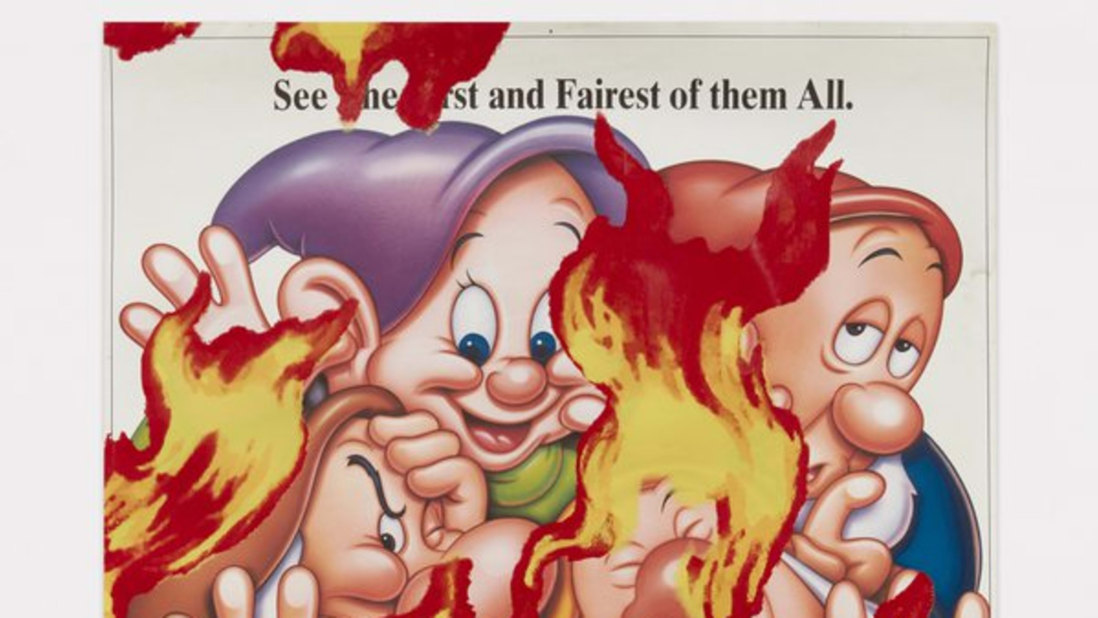 Snow White and the Seven Dwarfs Flames