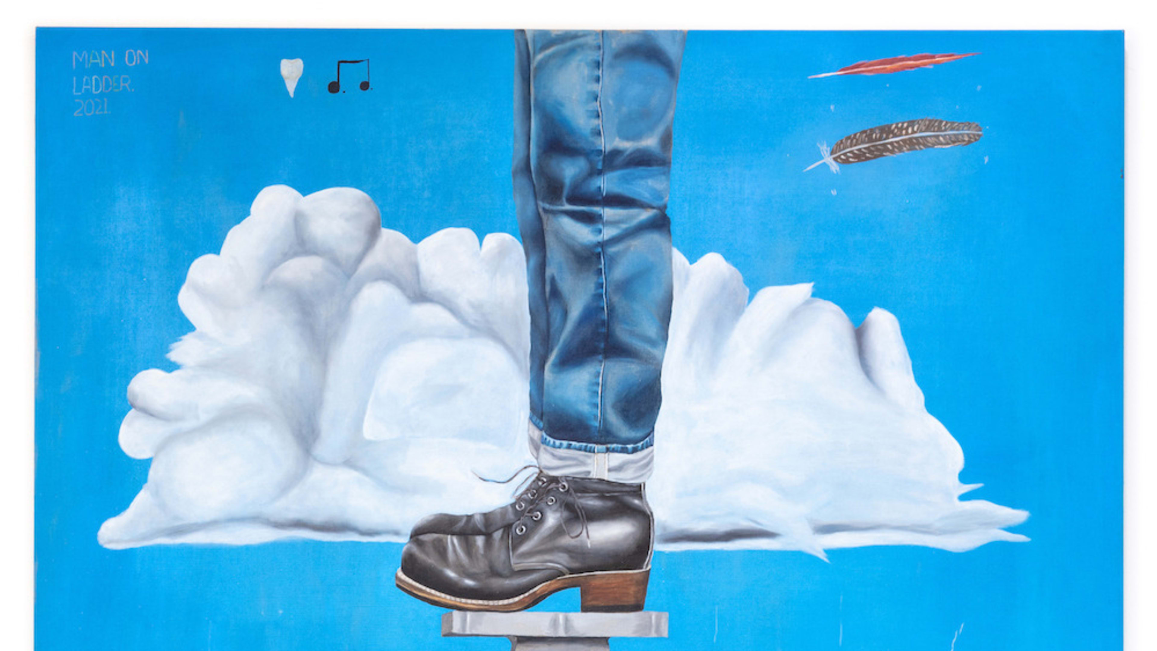 Man On Ladder