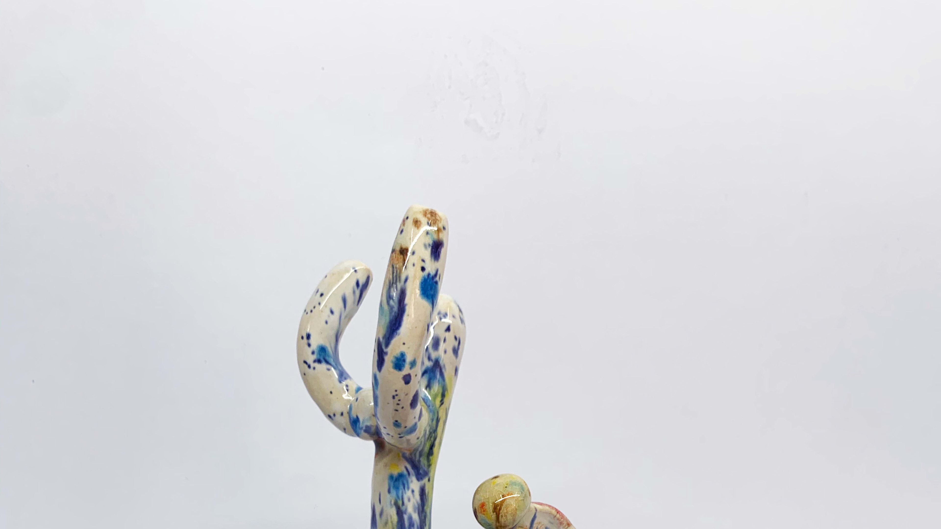 Untitled (Cactus and Shark)