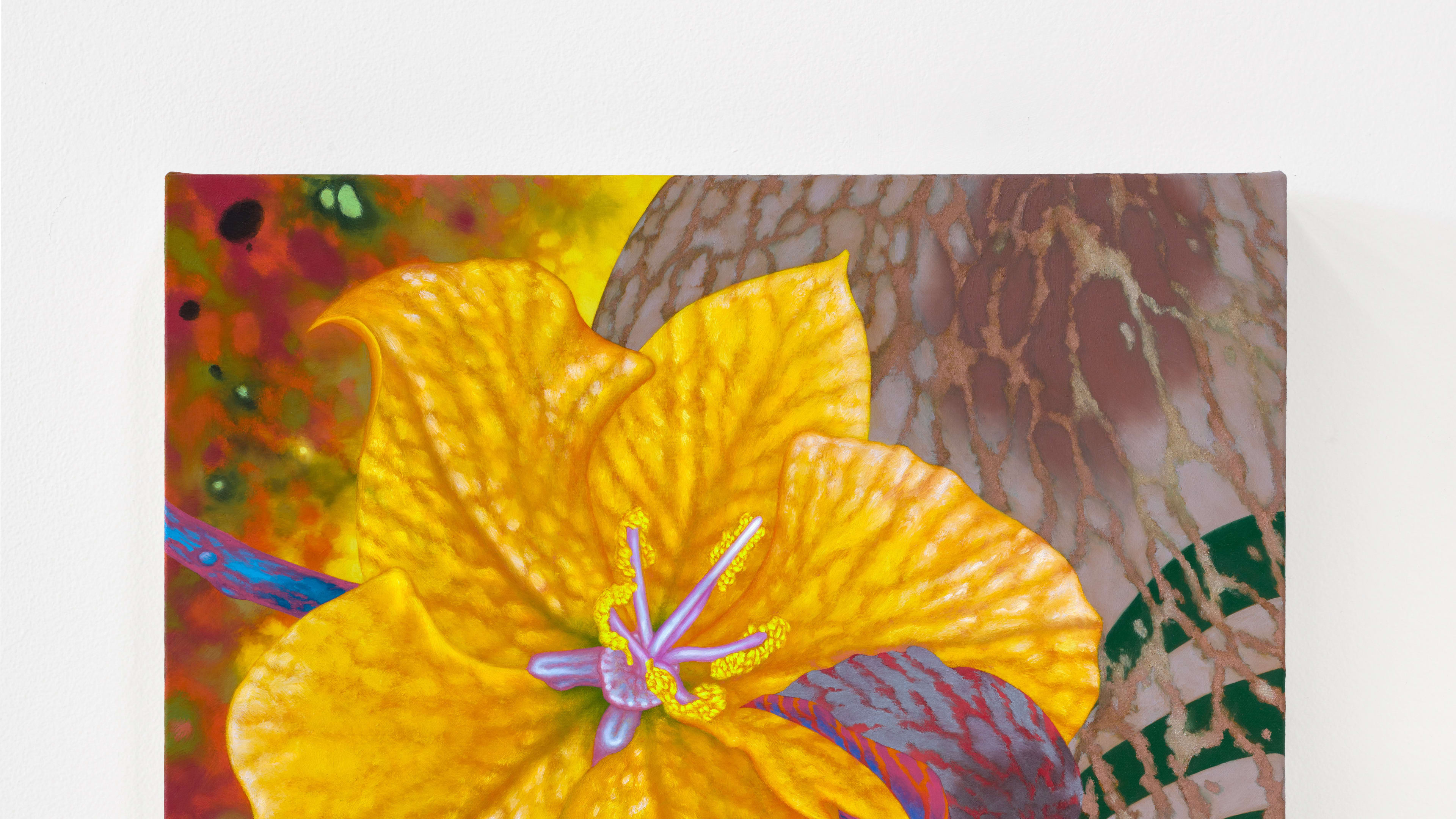 Untitled (Yellow and Bronze)