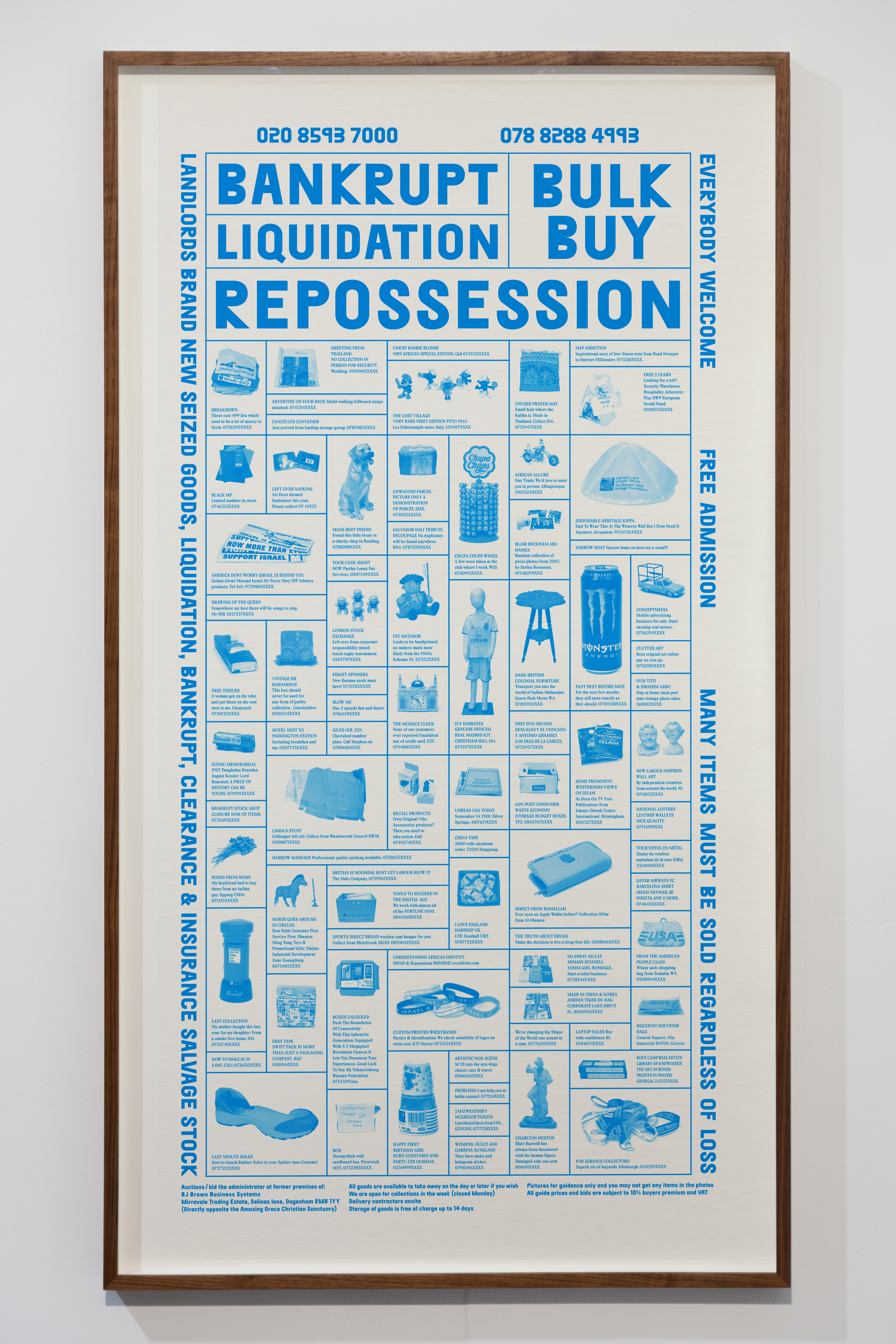 Bankrupt. Bulk Buy. Liquidation. Repossession (Classified / Cyan)