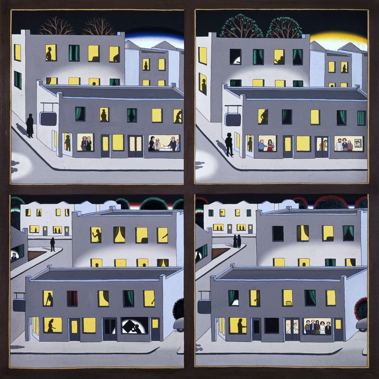 The Four Seasons - A Benefit Painting of the  Hyde Park Art Center