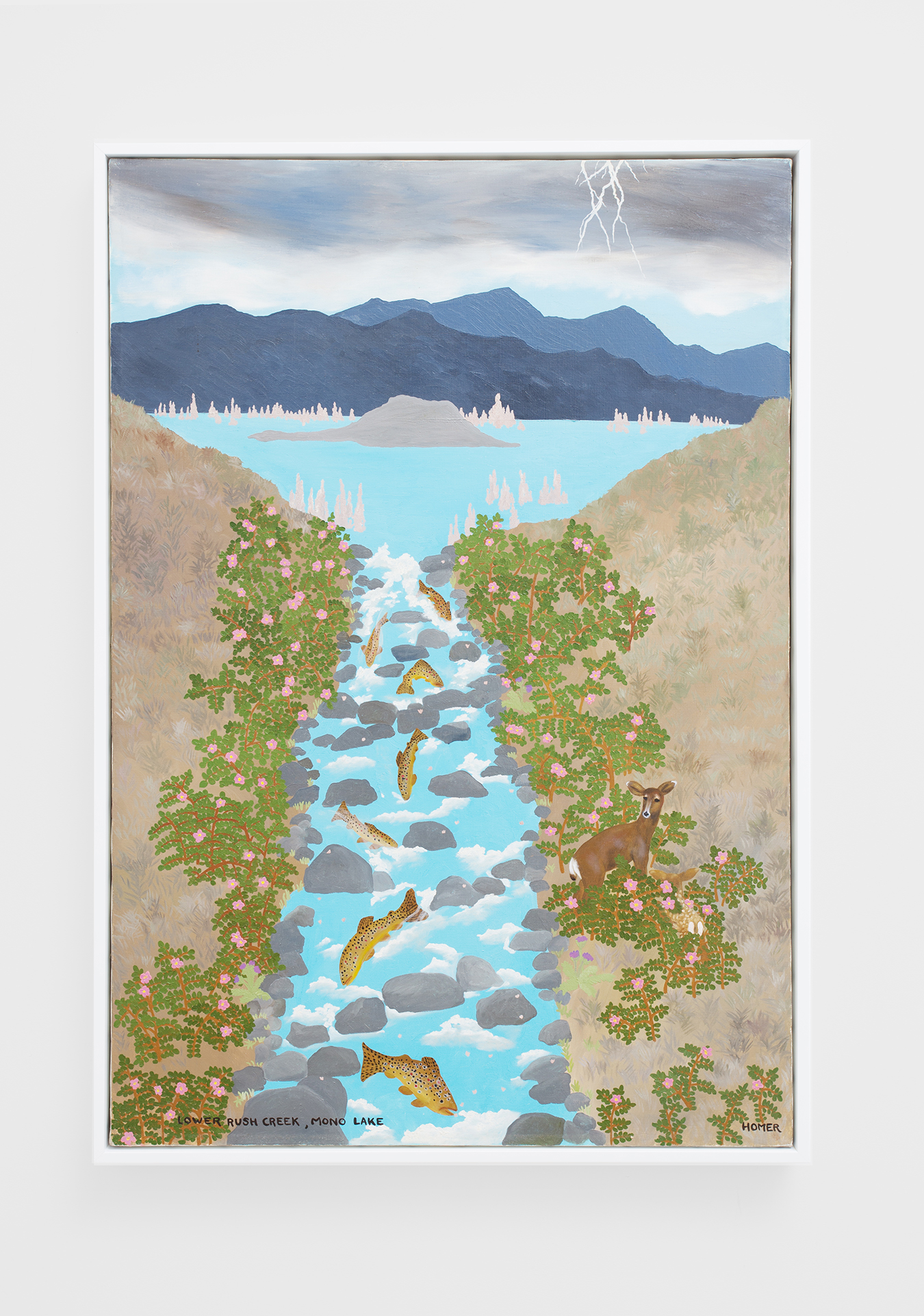 Lower Rush Creek Mono Lake
