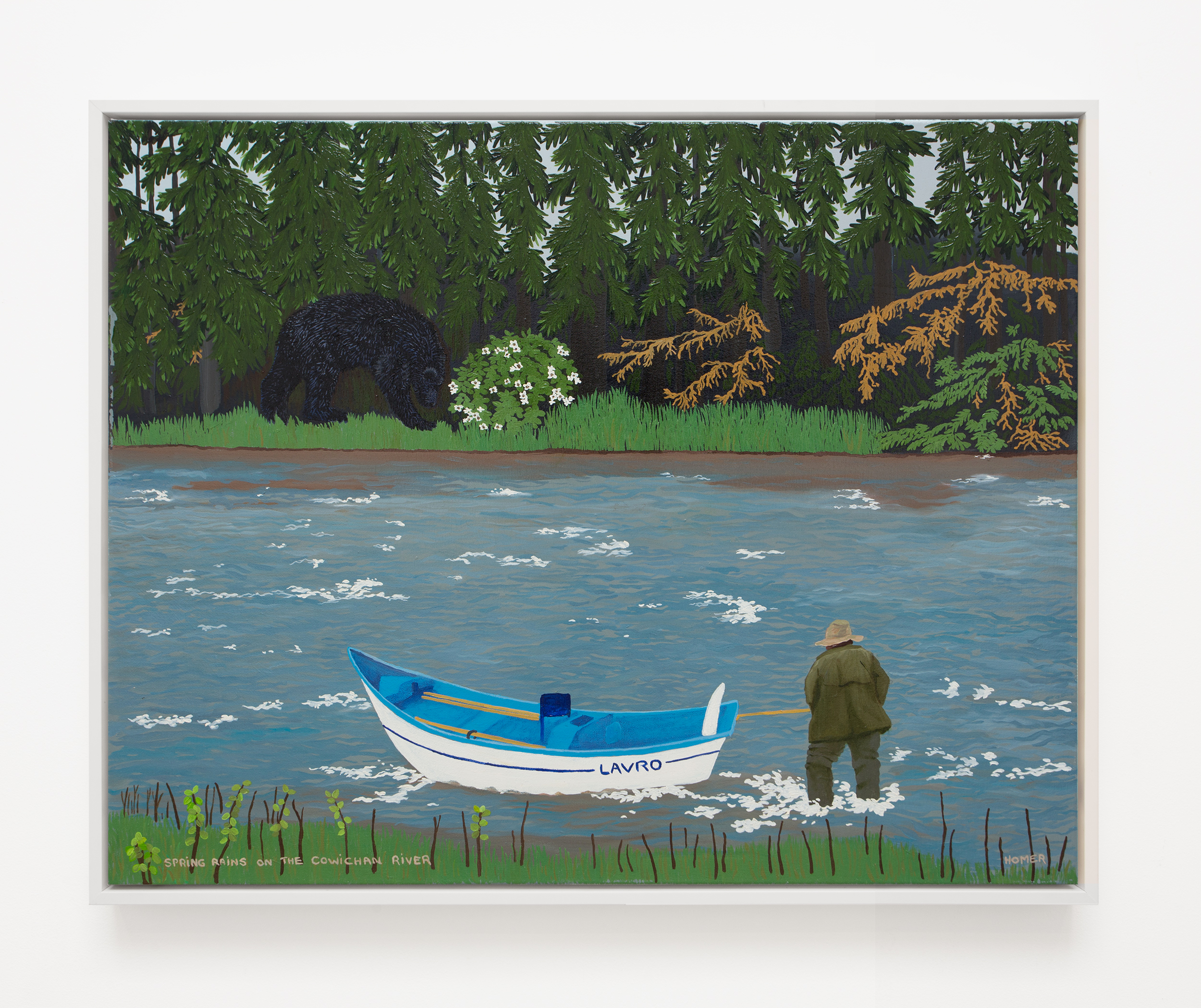 Spring Rains on the Cowichan River