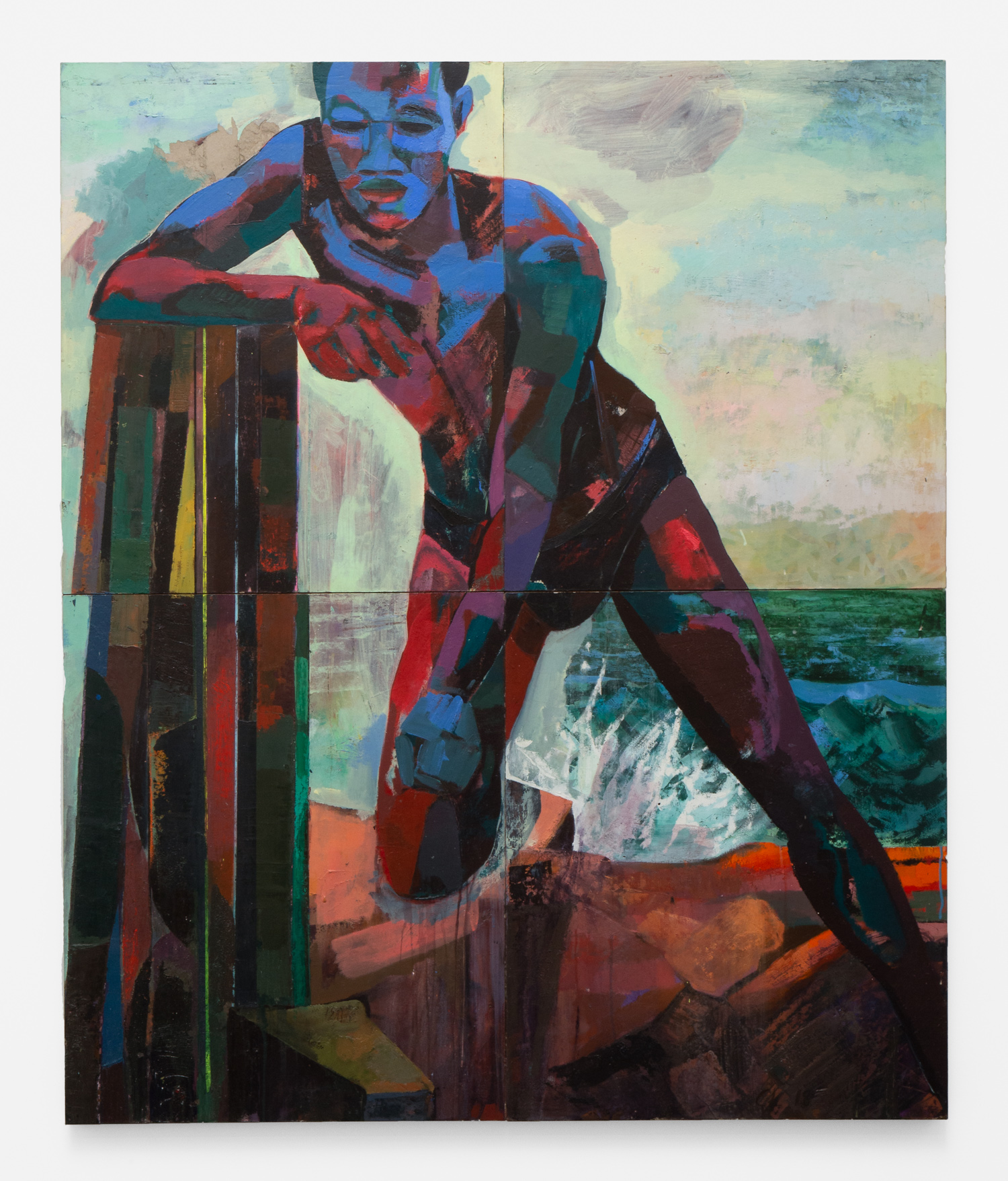 Seaside Figure with Closed Fist