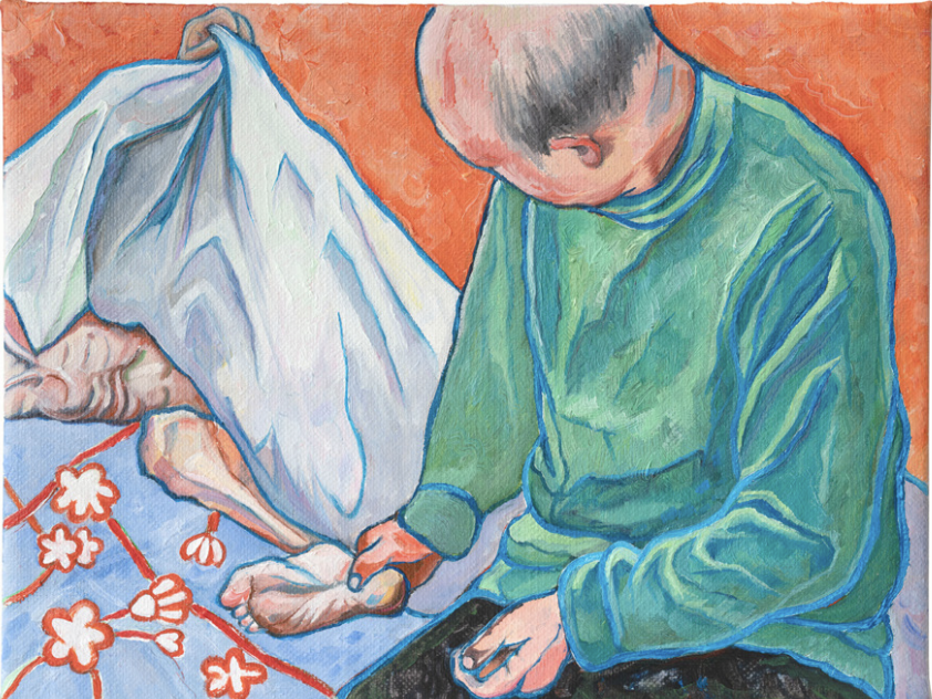 Mr. Quan at Painting  No.3