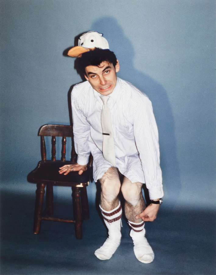 Portrait of Jimmy DeSana (Donald Duck Hat)
