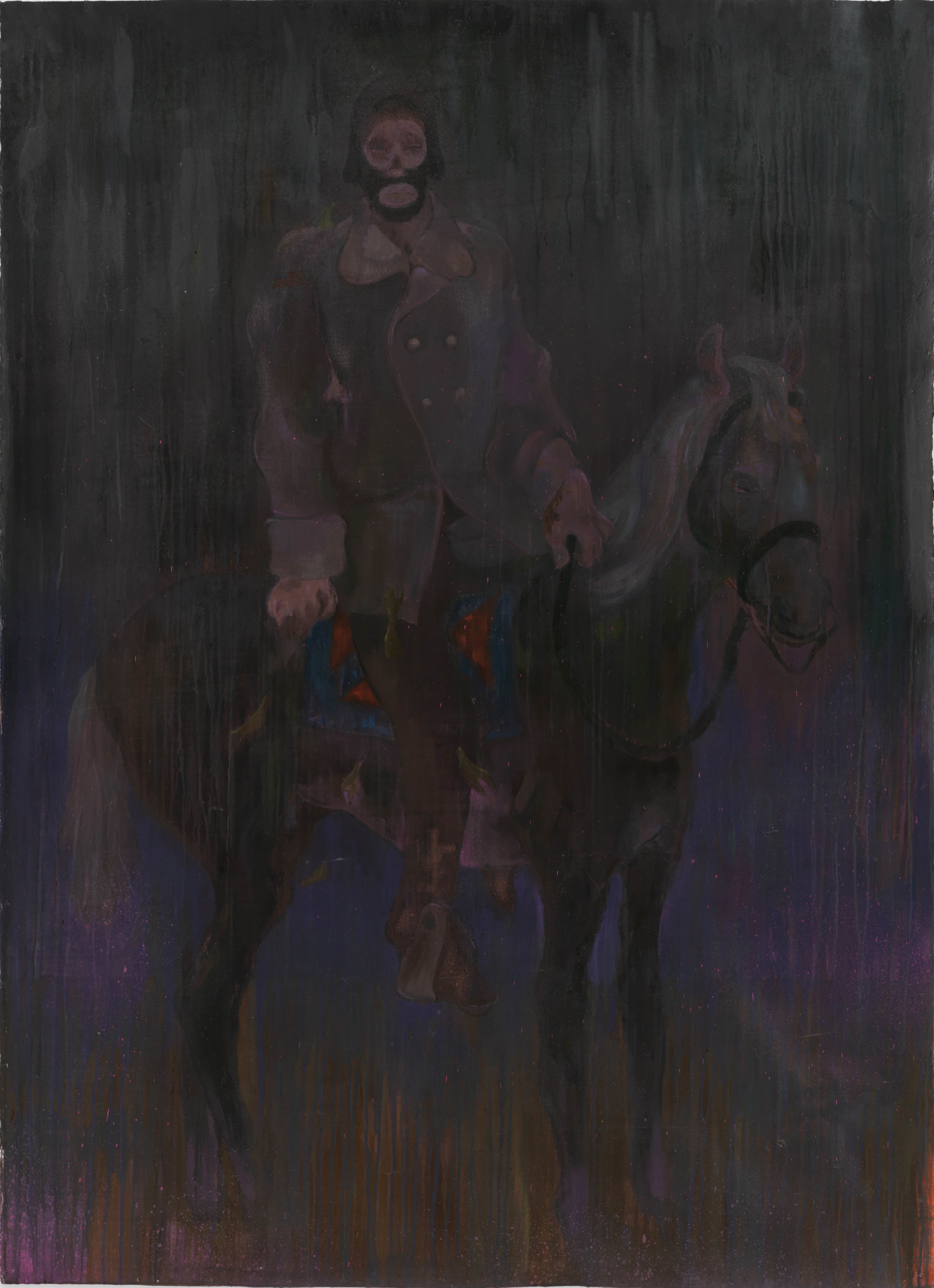 A Blighted Cavalryman Patrolled the Valley of The Rocks on His Worn Out Horse Through Dead Mist at M...