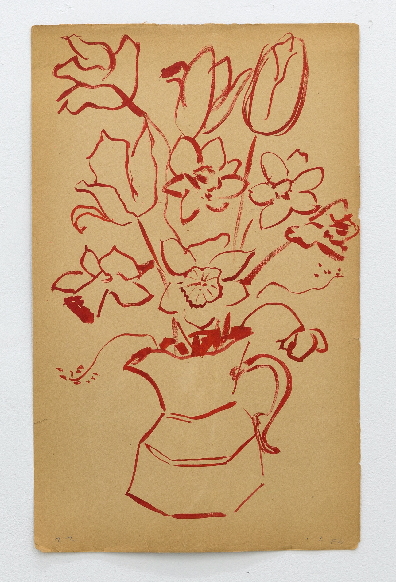 Tulips in an Ironstone Jug 3/3