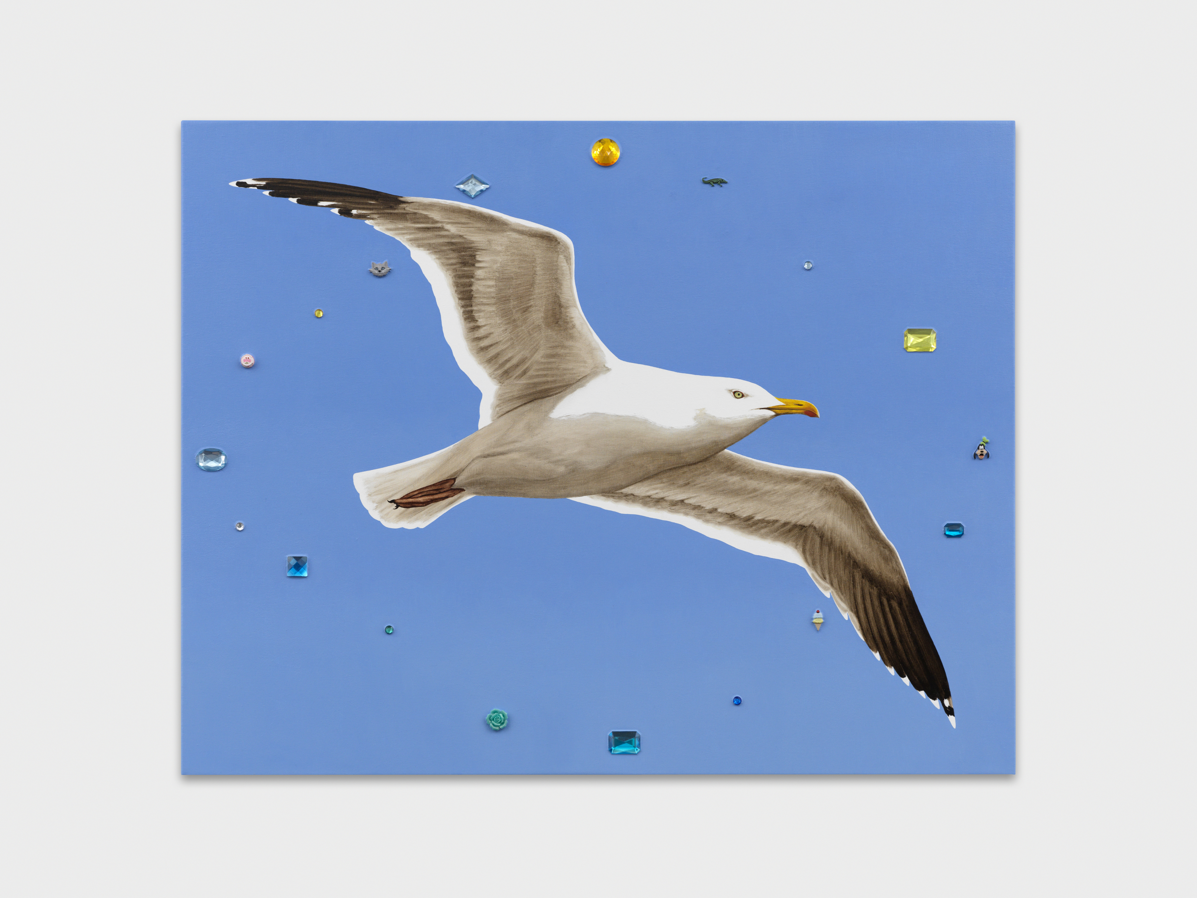 Seagull with Mandorla