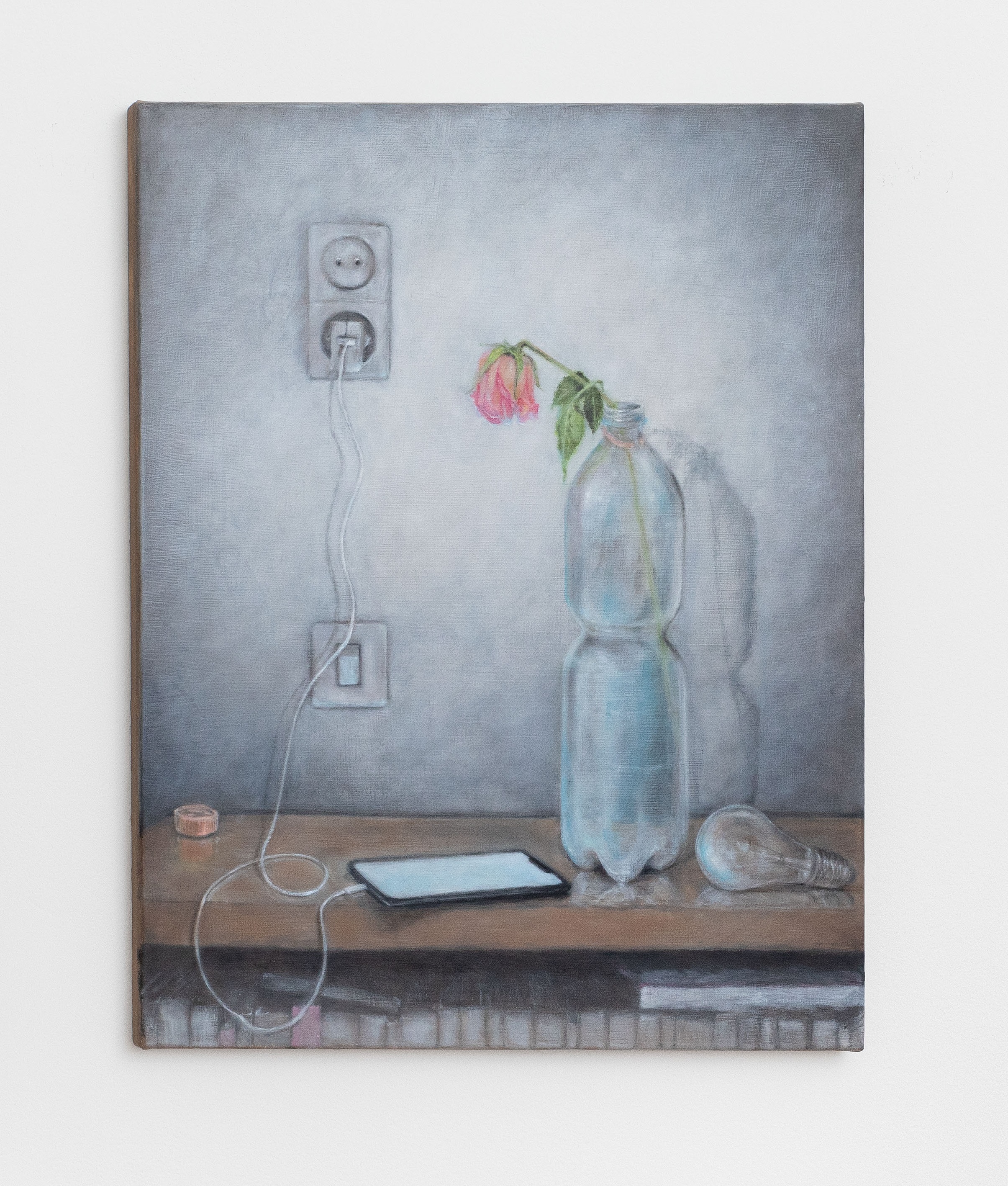 Mobile & faded rose