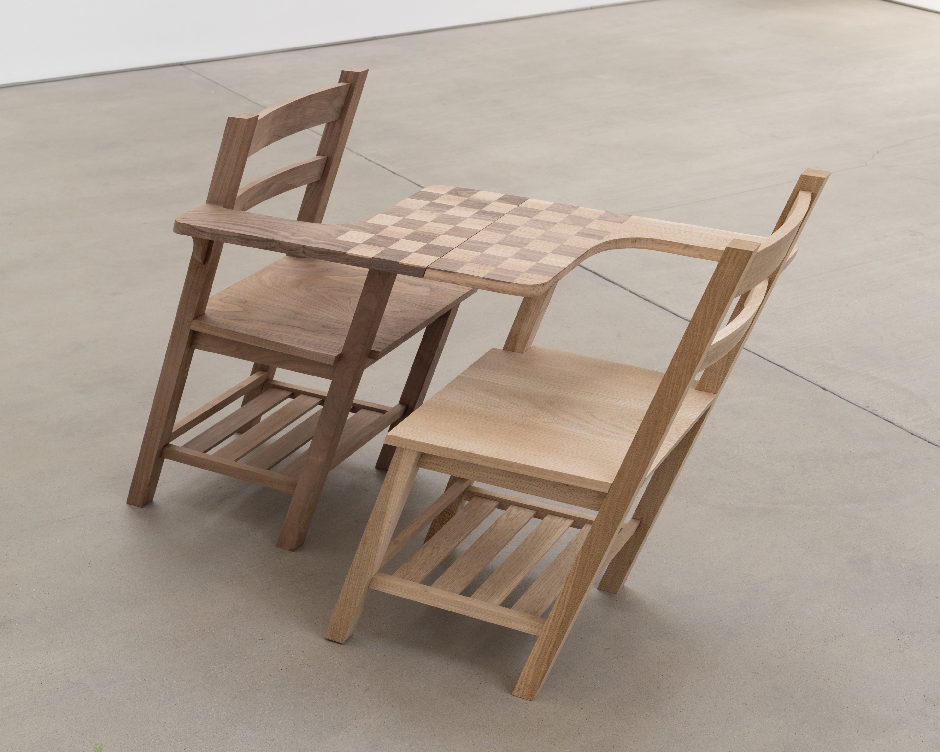 Black walnut/ white oak