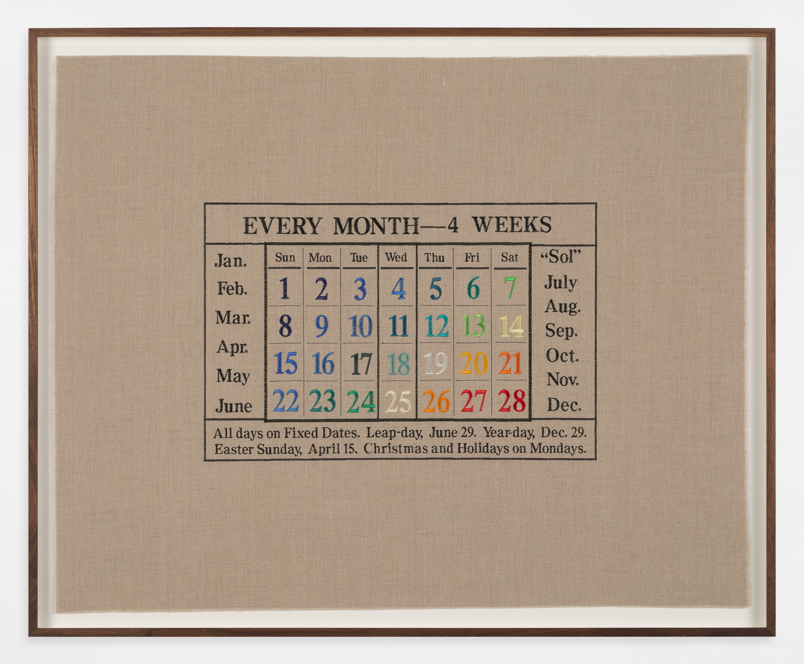 Every Month - 4 weeks