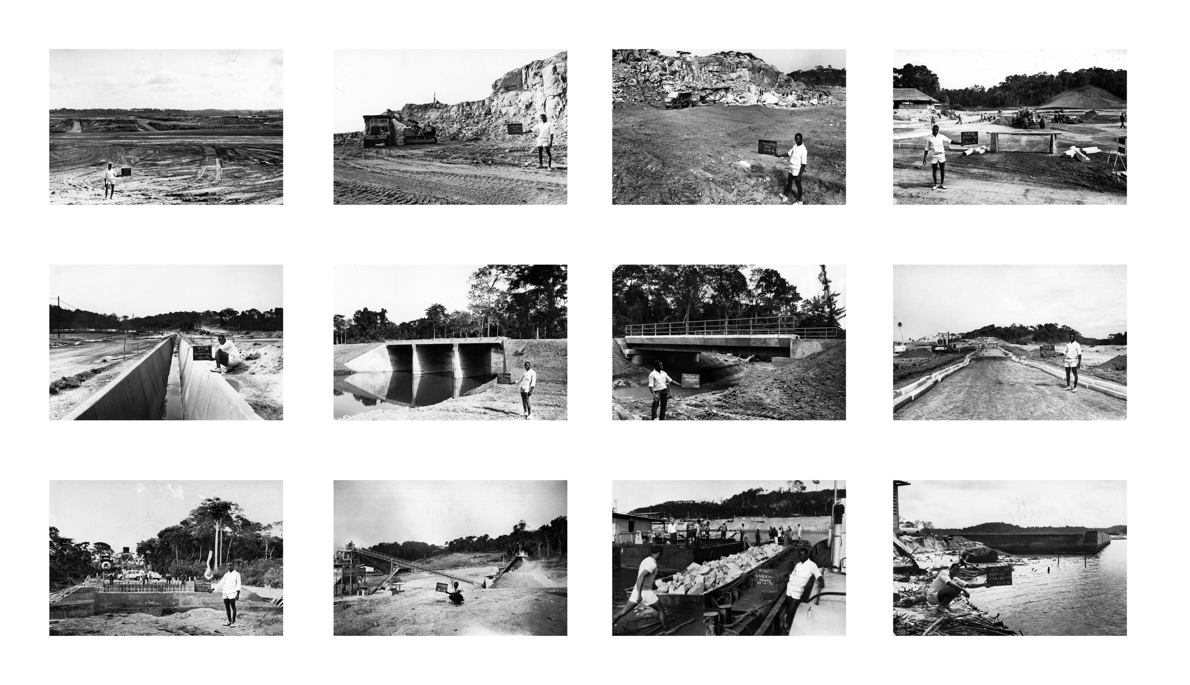 Miracle ivoirien : étude de chantier #1 (source Photivoire, 1969-1970)