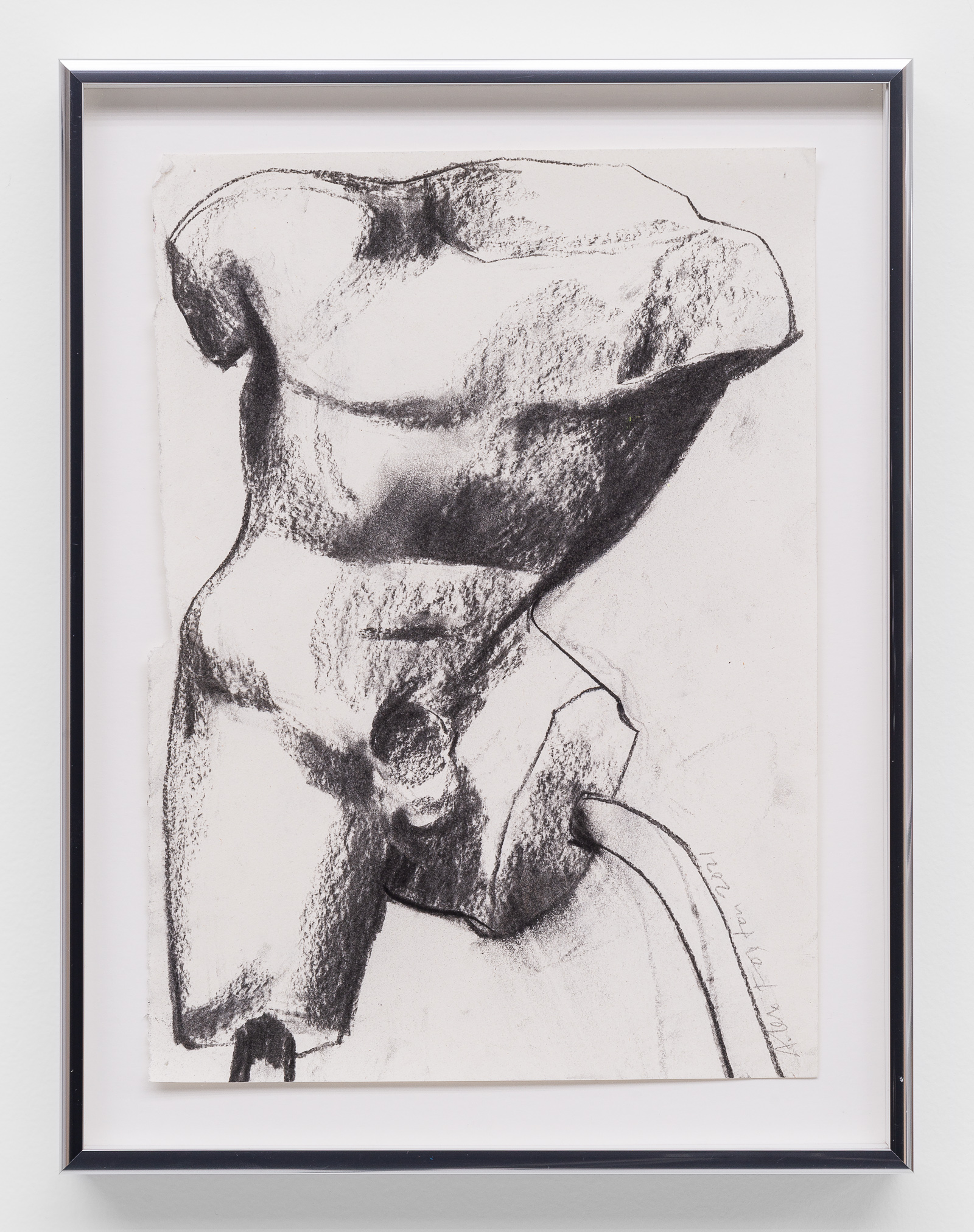 Study for Greek torso with metal support