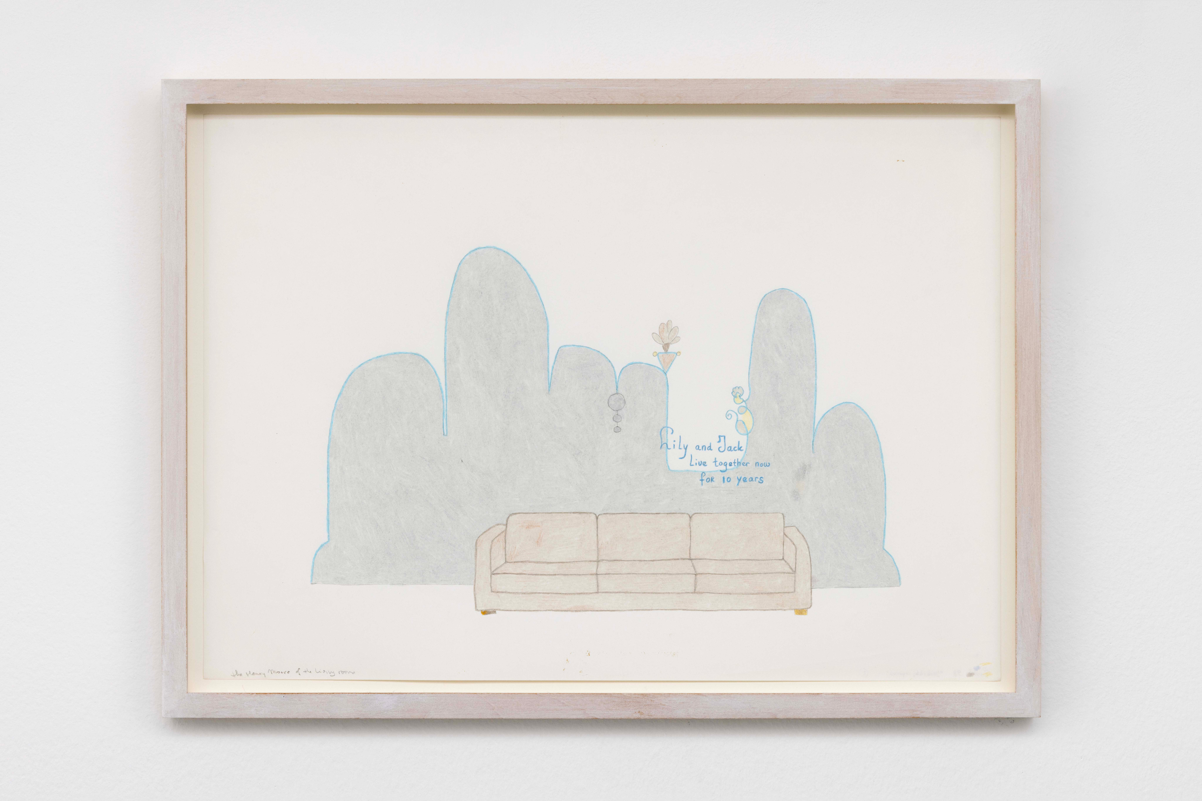 Lily and Jack 10 years (design for wall painting with couch)