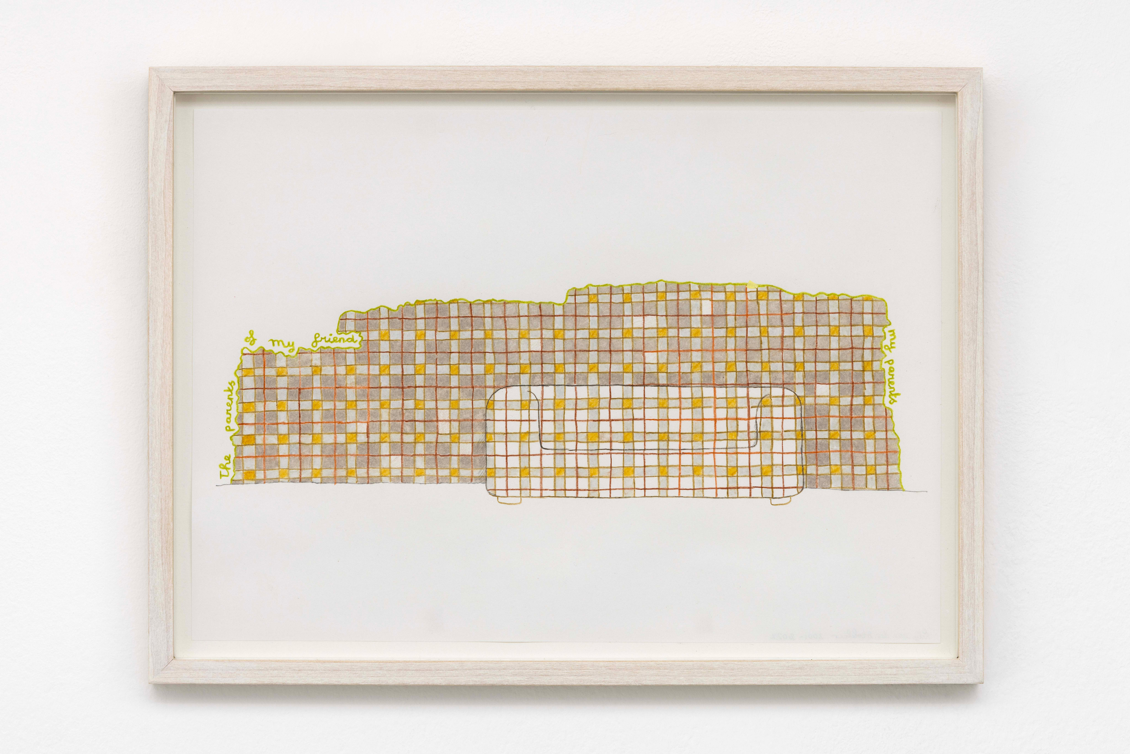 Parents (design for wall painting with couch)