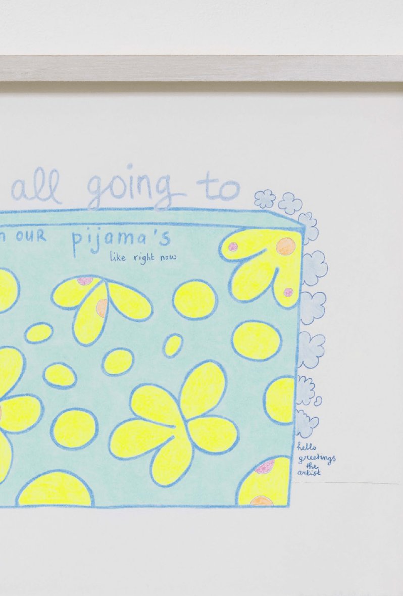 We Are All Going to Sleep in our Pajamas (design for wall painting and wood)
