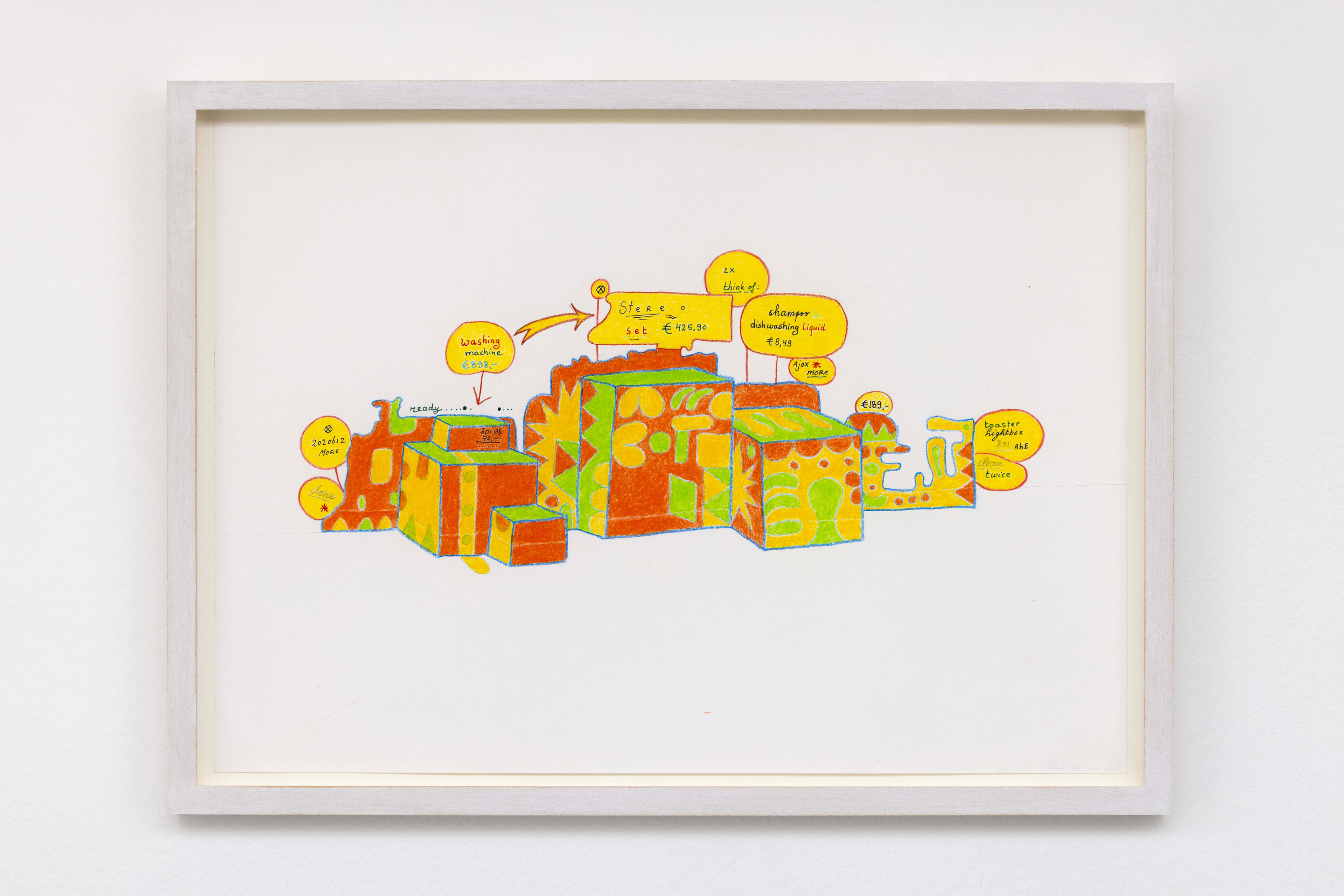 Stereo Set (design for wall-painting and wood objects)