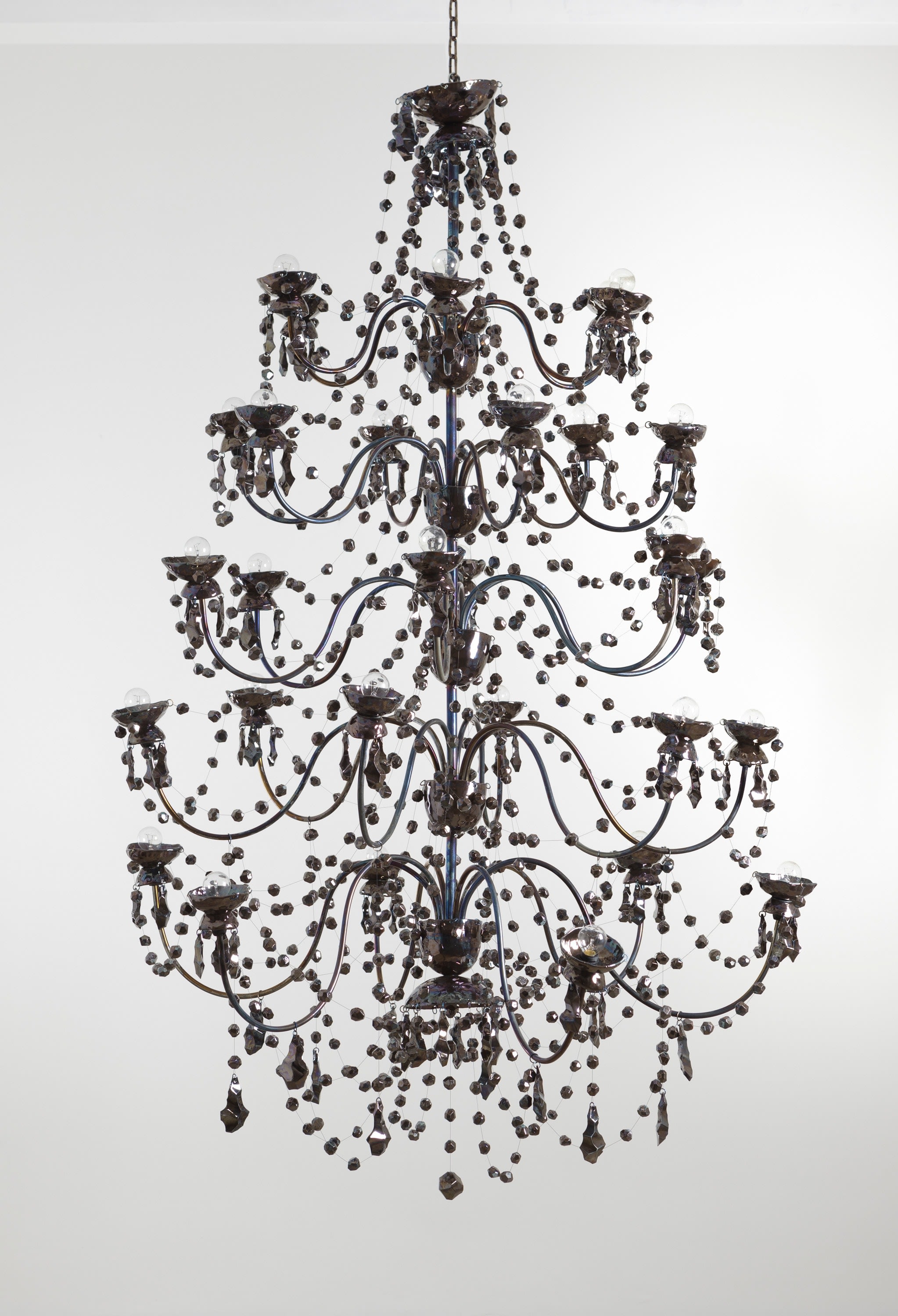 Five Tier Chandelier (Petrol Variation)