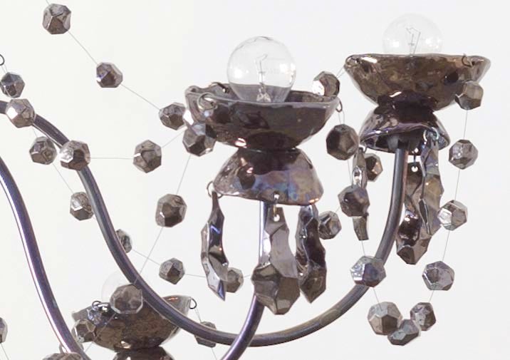 Five Tier Chandelier (Petrol Variation)