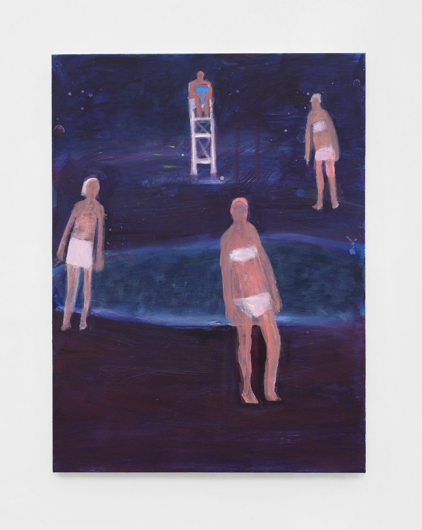 Swimmers and Their Lifeguard