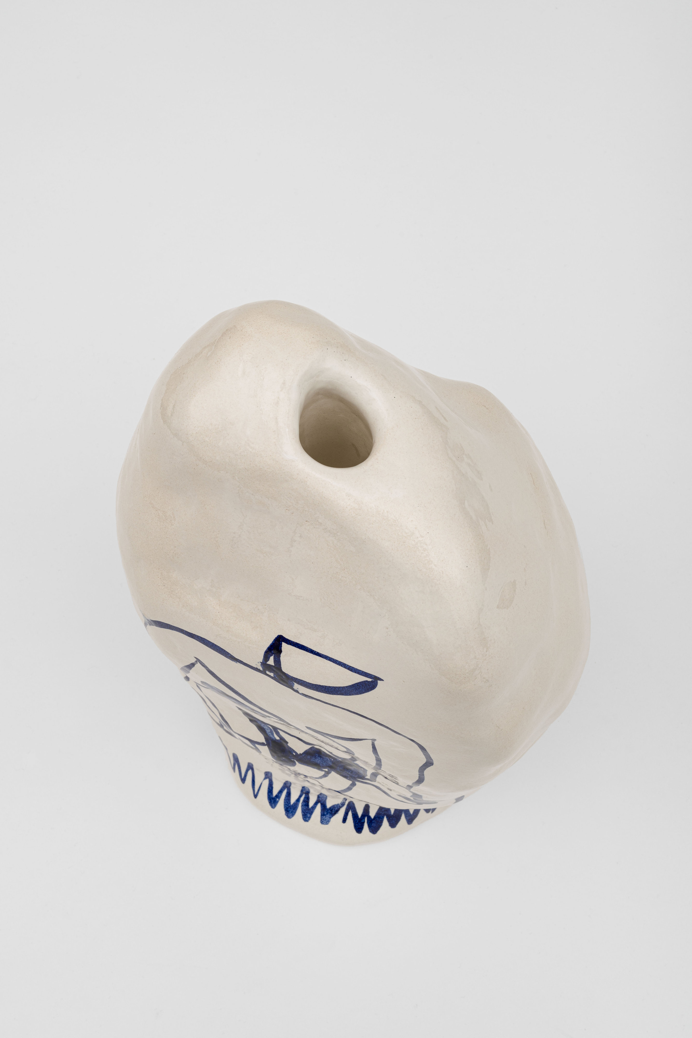 Aussicht auf Vase