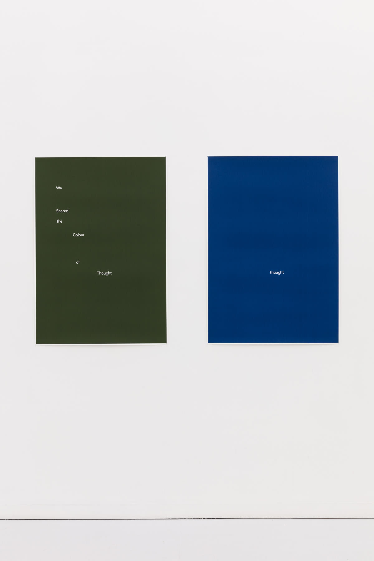 Thought (Diptych) from They Call It Idlewild