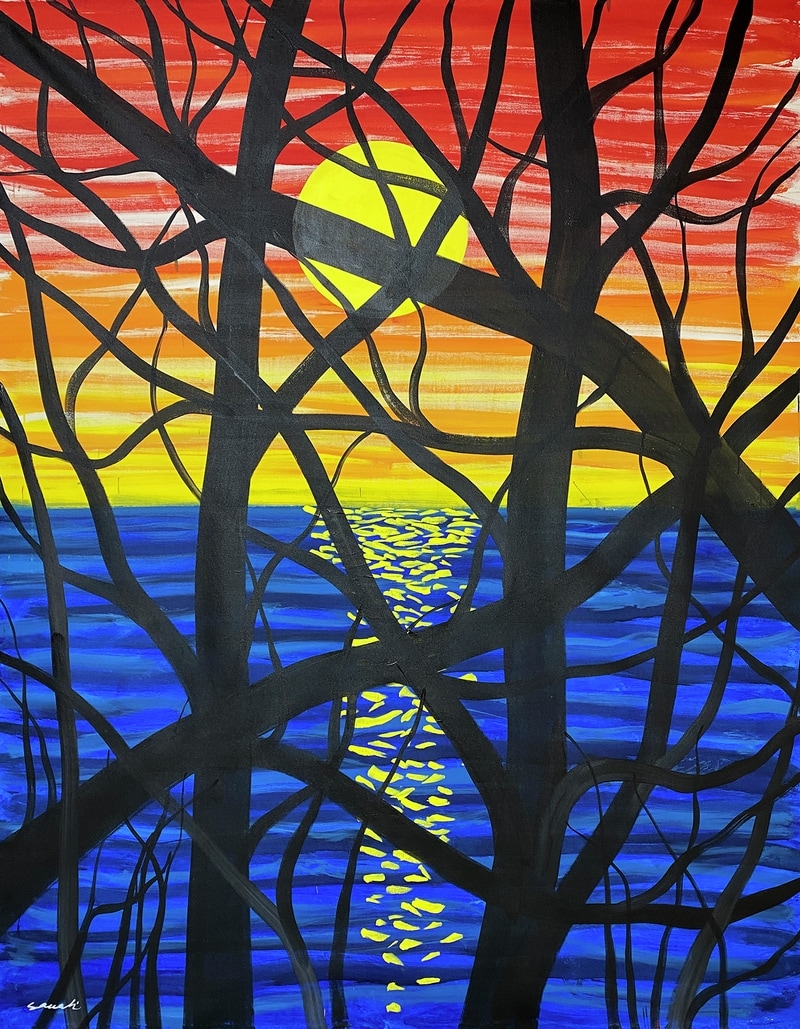 Tree and Sunset