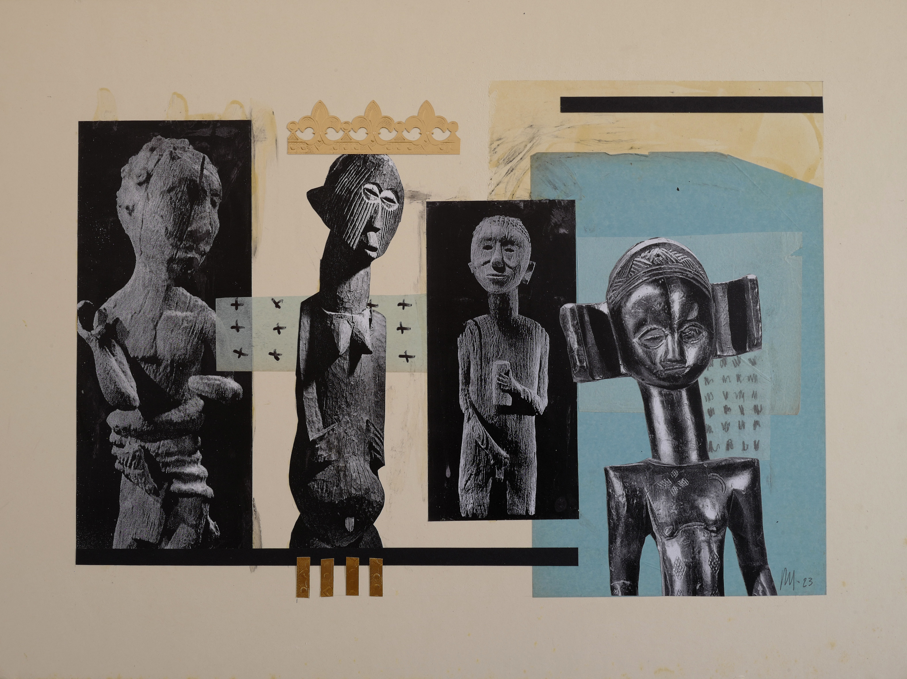 Collage Statuaire #7