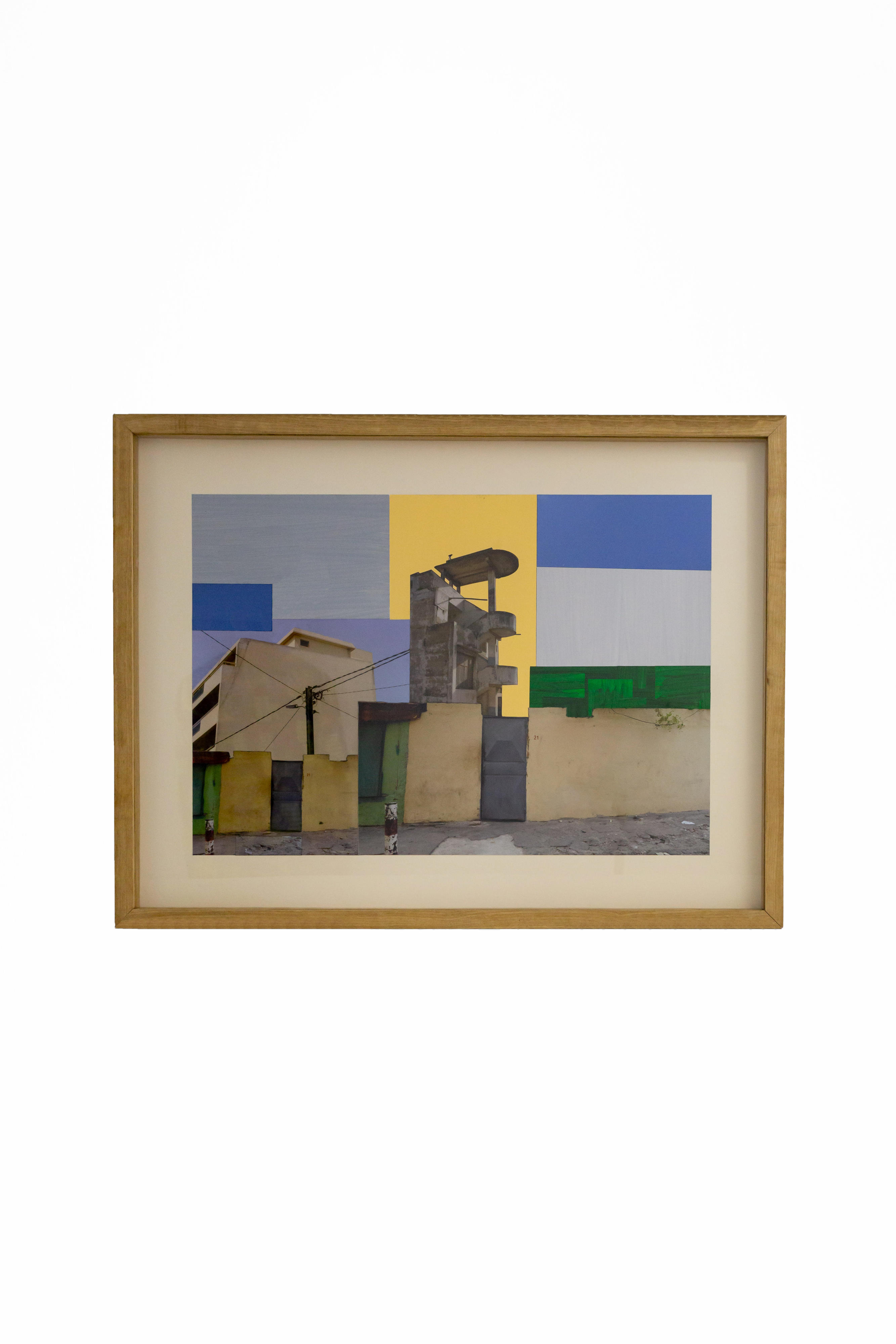Composition, étude pour une peinture, 21 Rue Robert Brun #1
