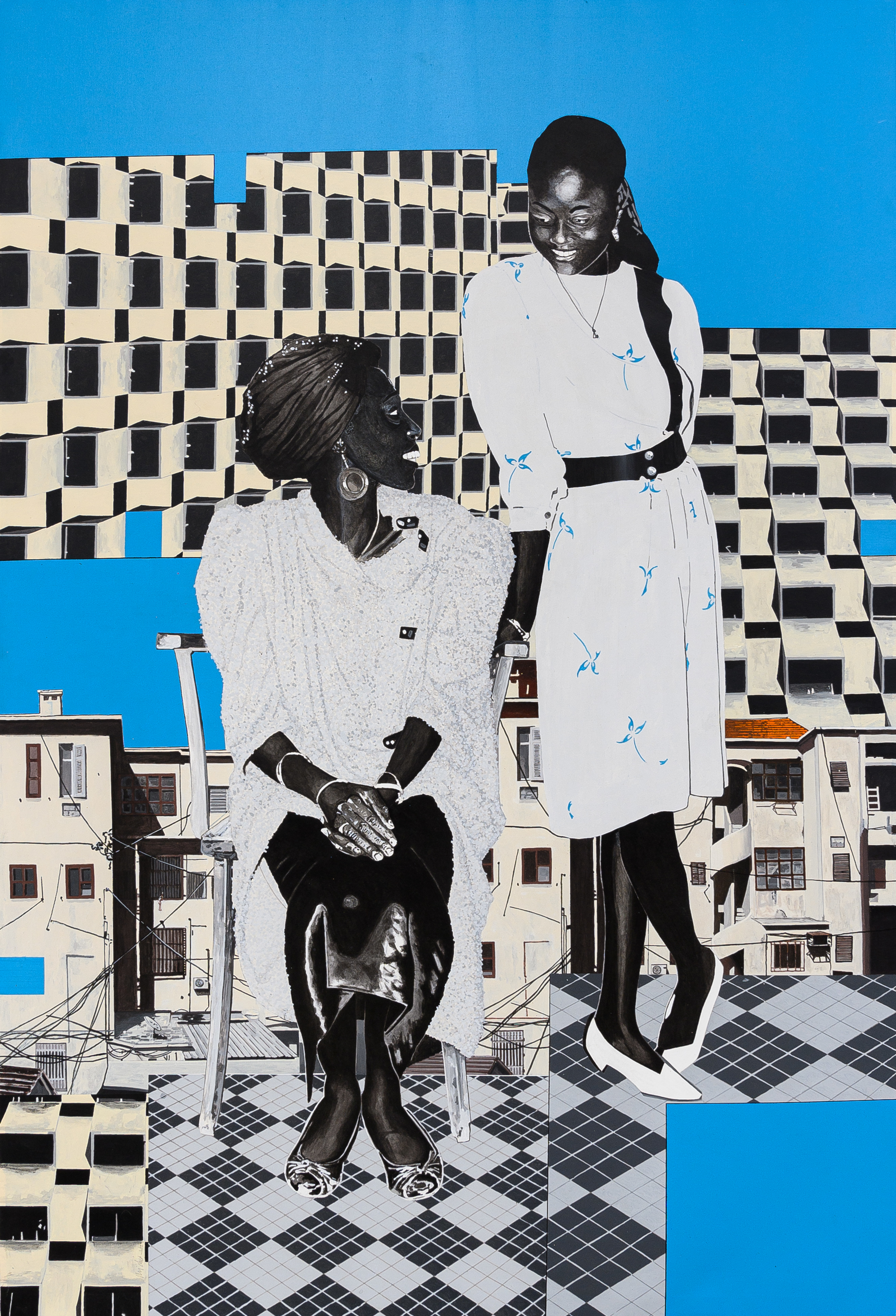 Le grand retour des copines #4, petites fleurs bleues