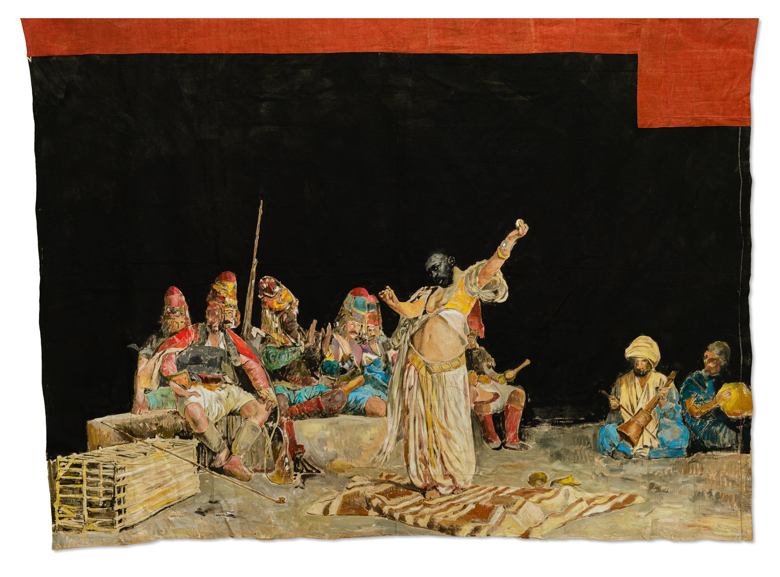 La danse de l'Almeh, d'après Jean-Léon Gérôme