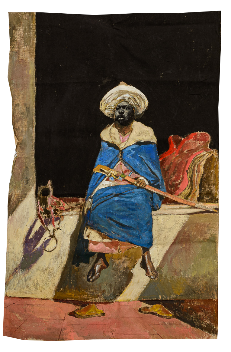 Le caïd marocain Tahamy, d'après Benjamin Constant