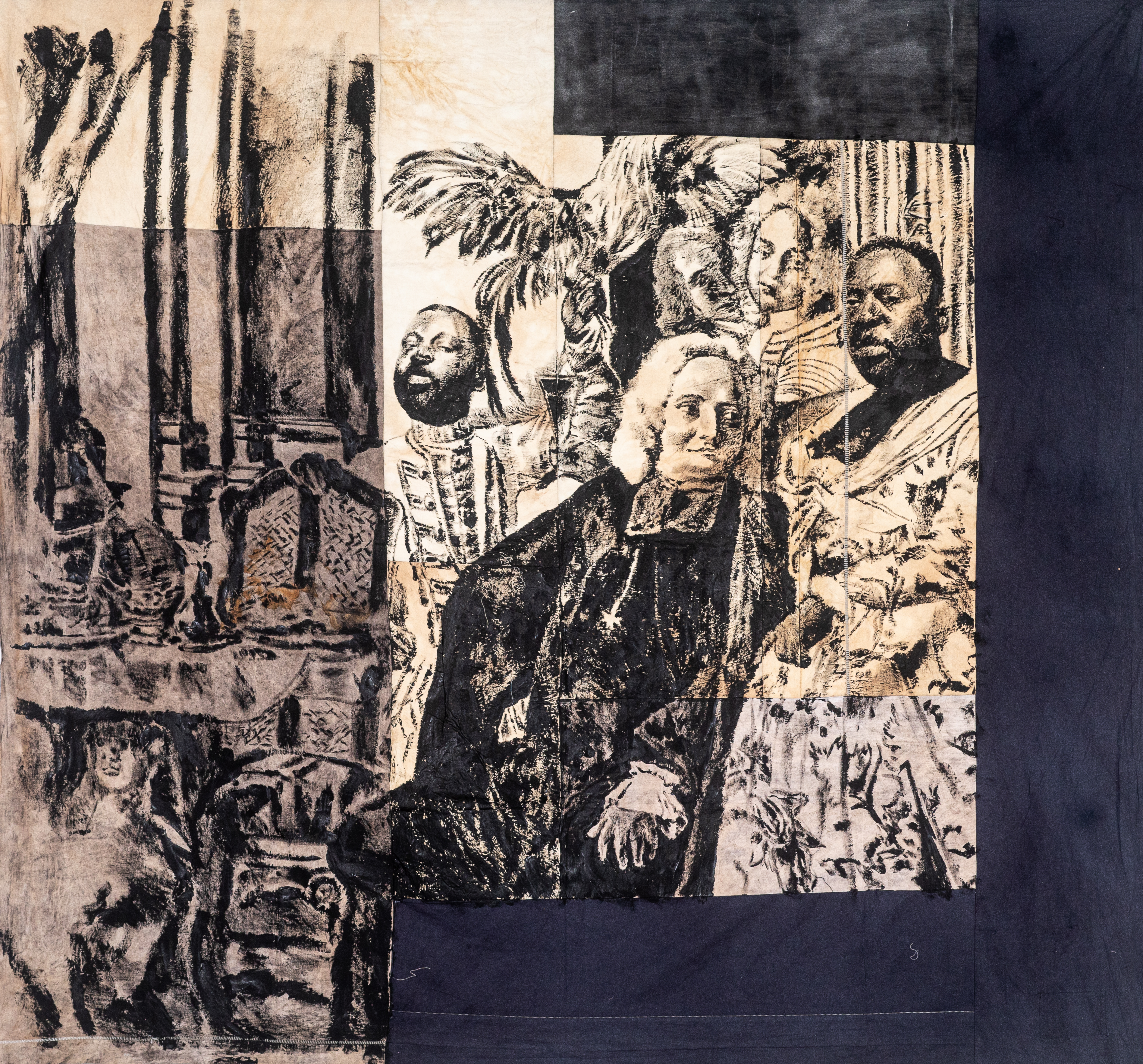 Lord Jonimo with the Moorish Woman, after J. S. Mock - Série Modèle Noir