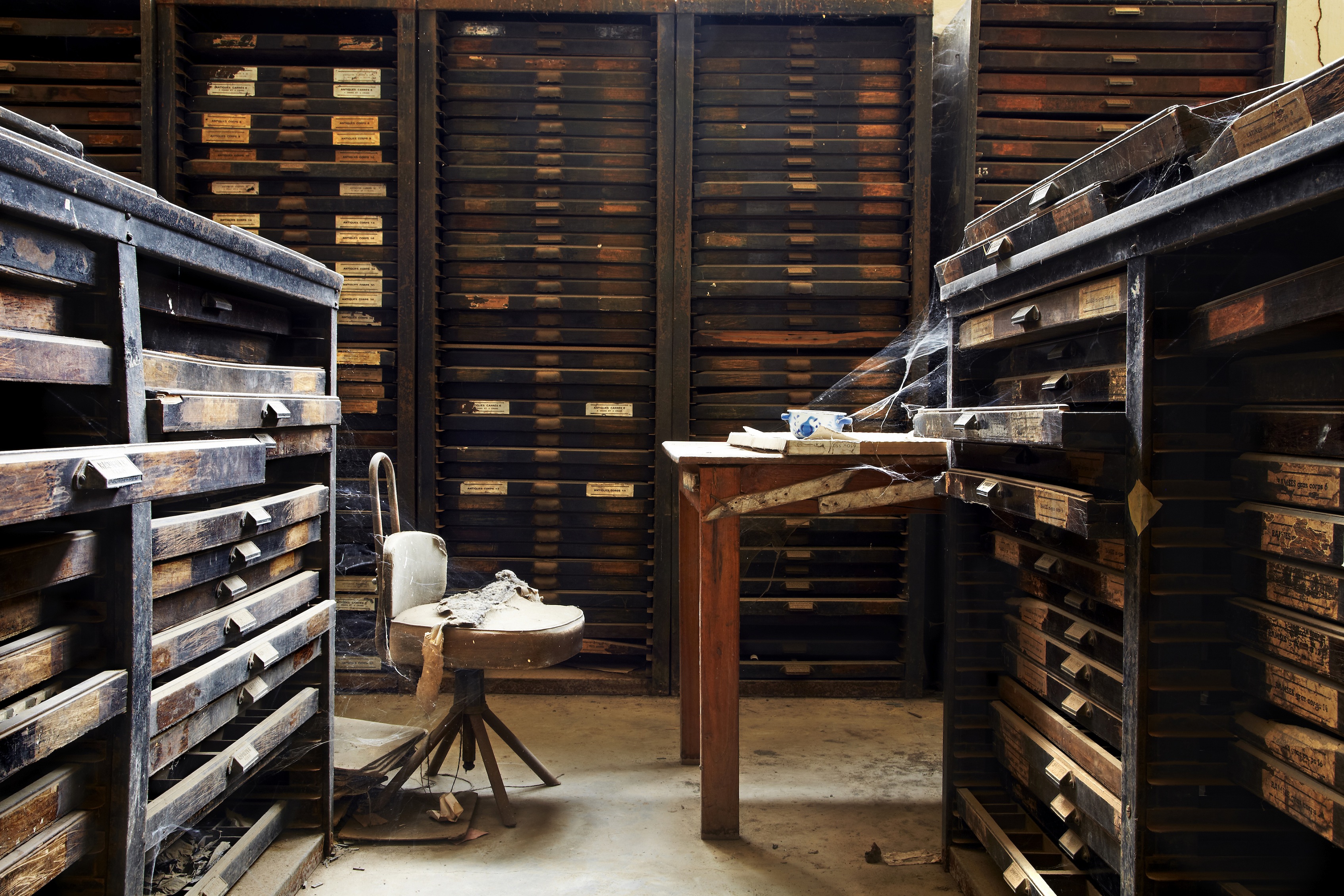 Atelier de typographie #1, Imprimerie nationale, Porto Novo, Bénin