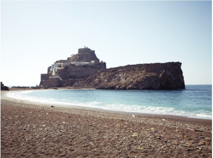 Ile de Badès, Espagne vue du Maroc