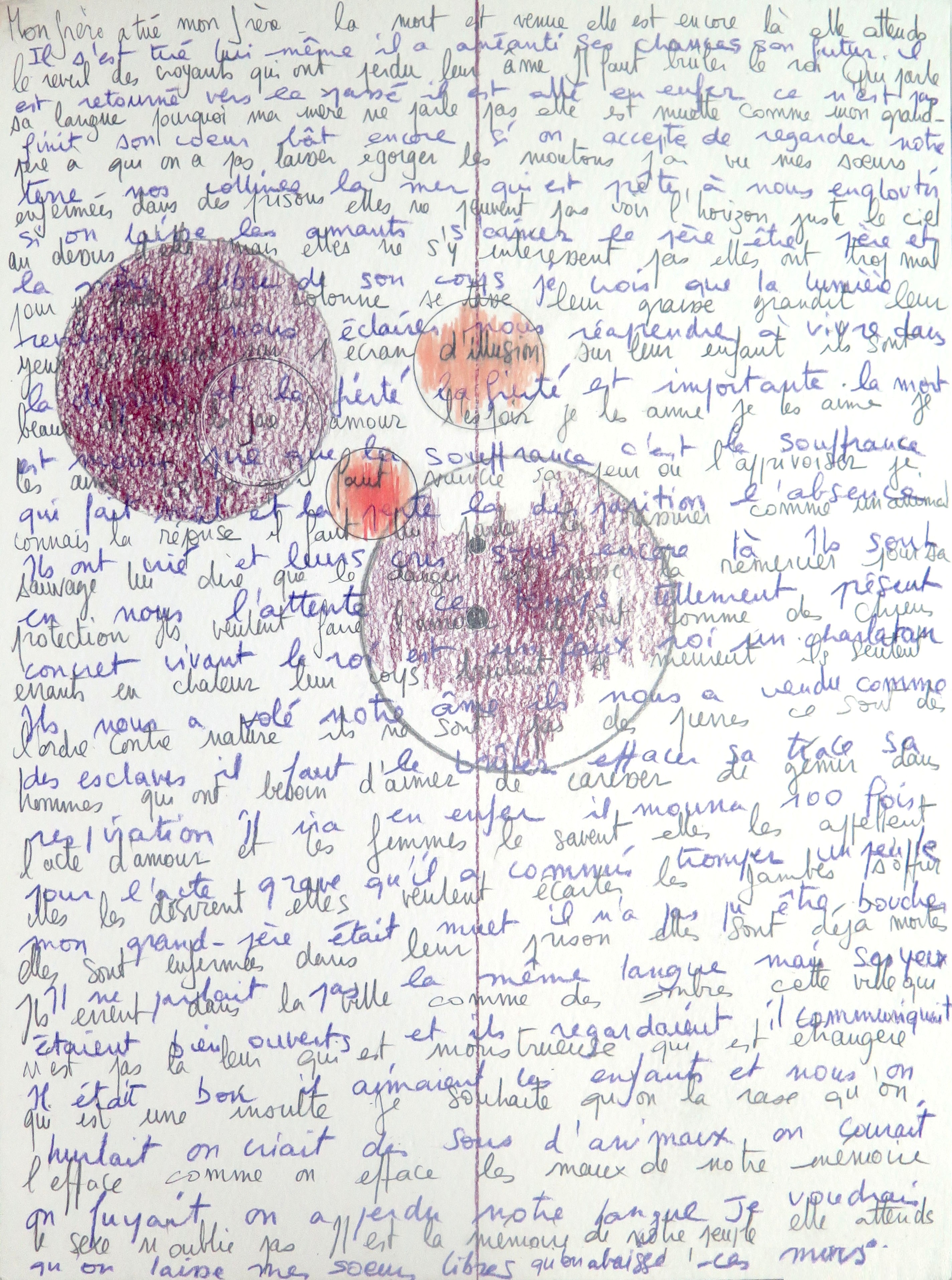 Ecriture #1, série Algérie Année 0